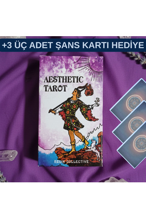 Tanem Mall Aesthetic Tarot Kartı Destesi Seti – Özel Tasarım 3 Hediye Tarot K...