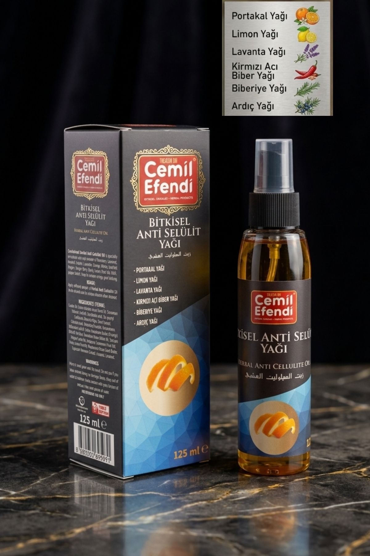 Bitkisel Anti Selülit Yağı 250 ml 2x125 ml — CML038 — تصویر 5 از 5