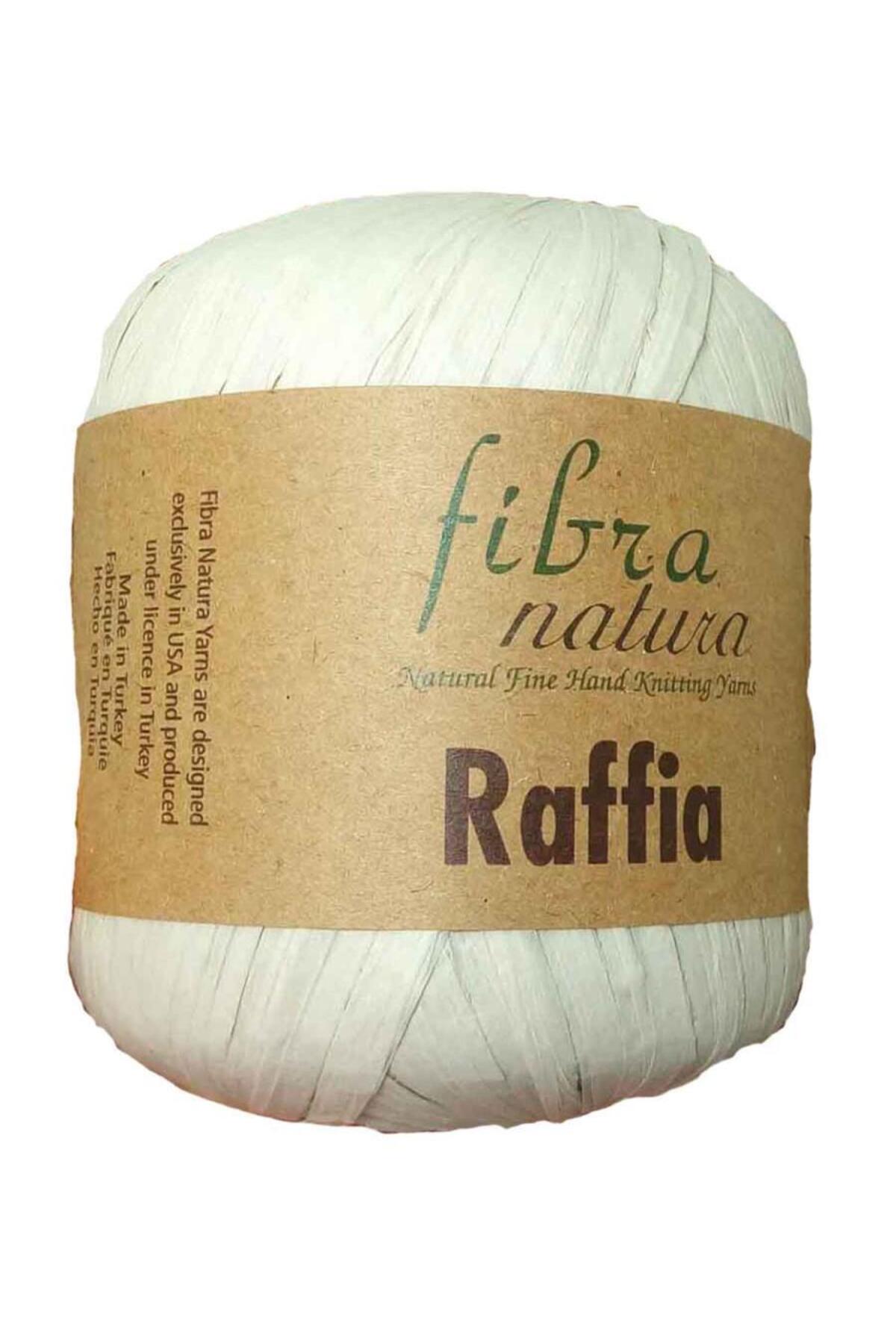 Bag Accessory Raffia, Cream Color