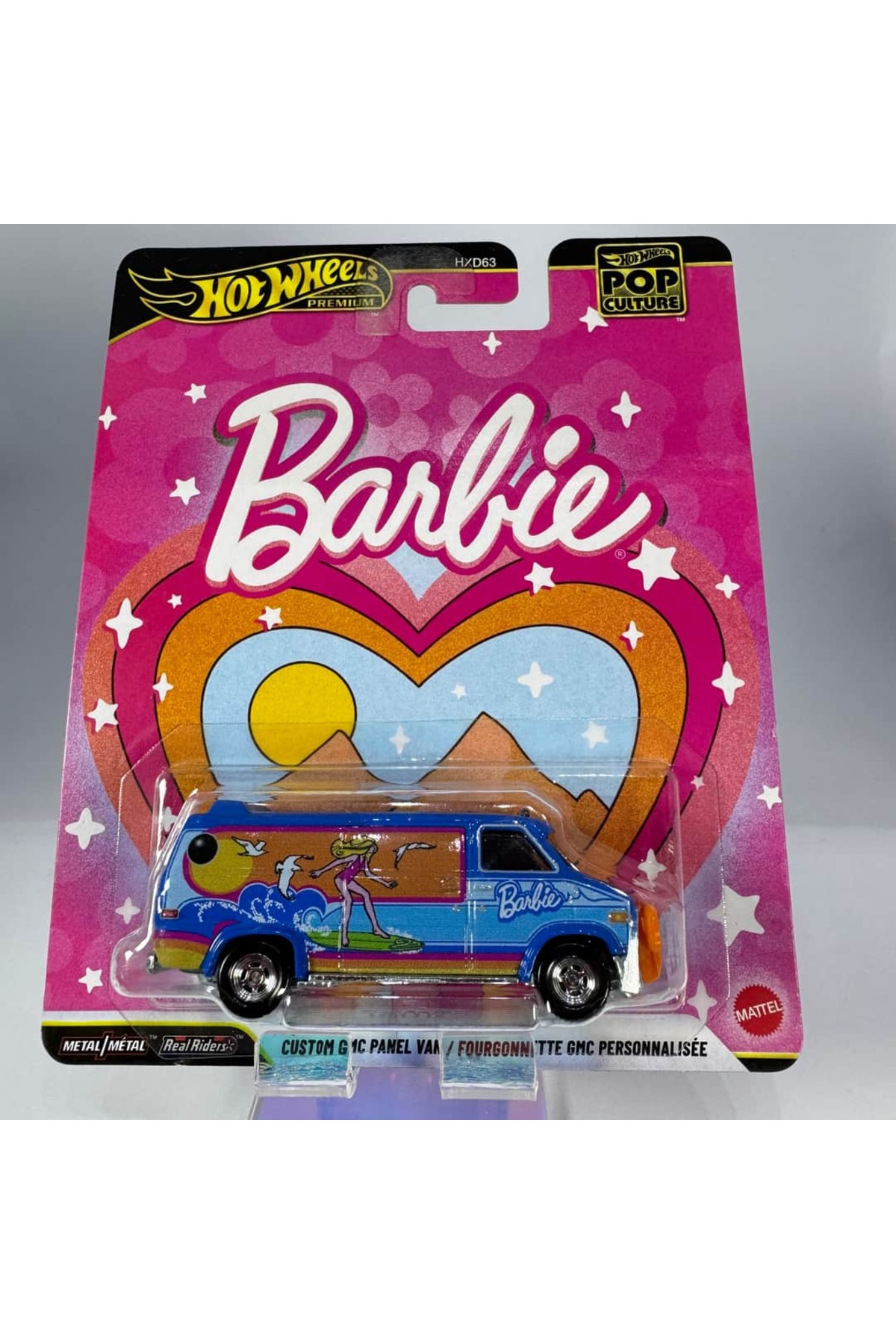 HOT WHEELS Premium Custom GMC Panel Van / Barbie Model Araba - Pop