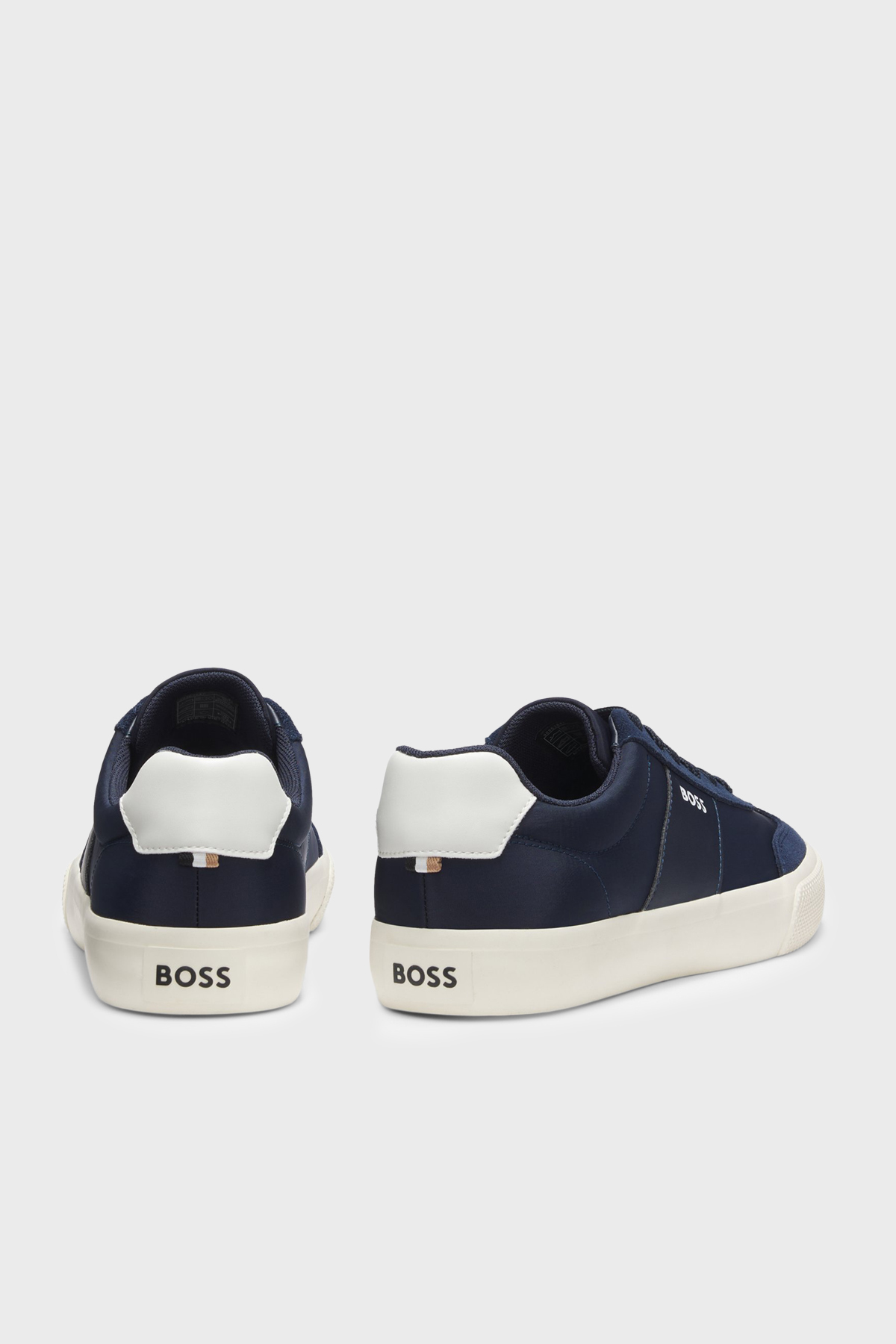 کفش اسنیکر BOSS مردانه چرم | باس 50563847 401 - تصویر 4