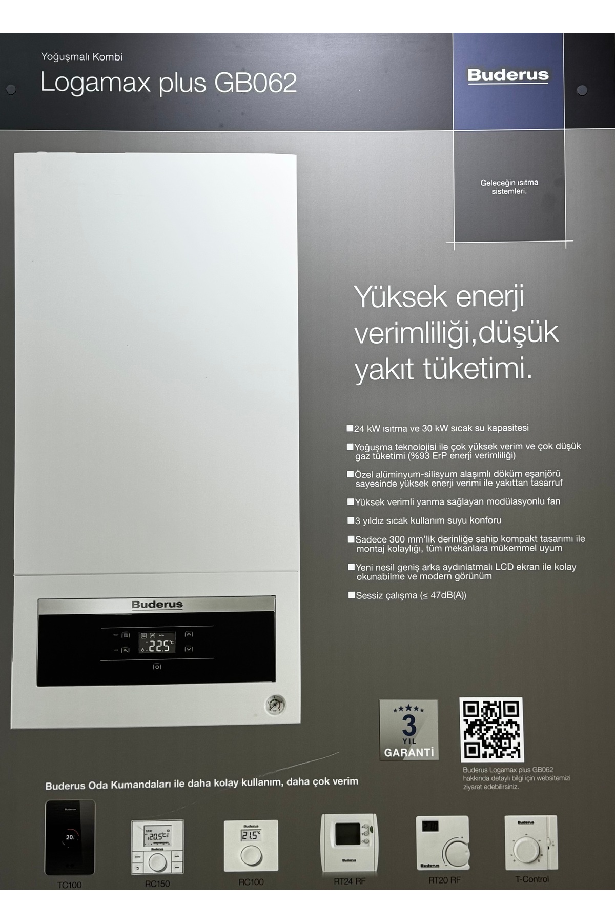 Buderus GB 062-24 Kw Logomax Plus - Fiyatı, Yorumları