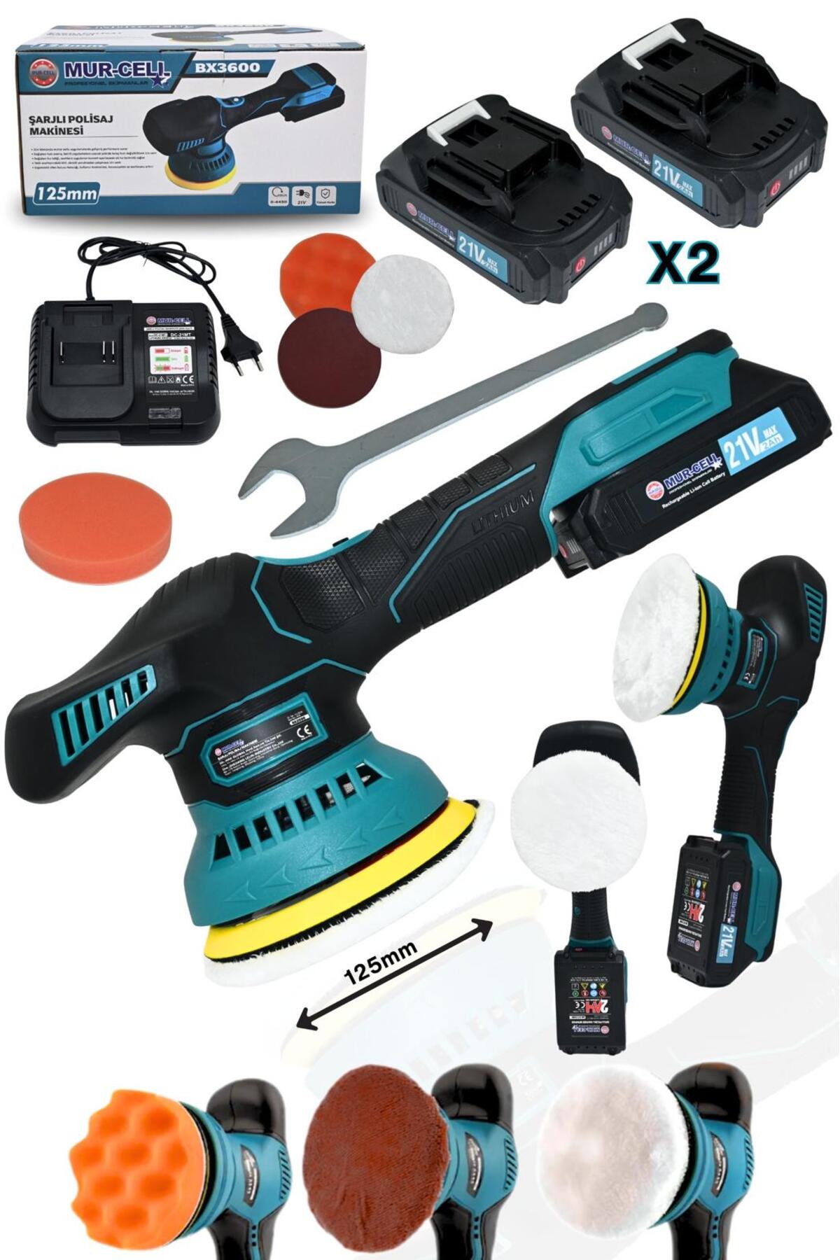 Mur-Cell BX3600 Şarjlı Polisaj Makinesi - Fiyatı, Yorumları