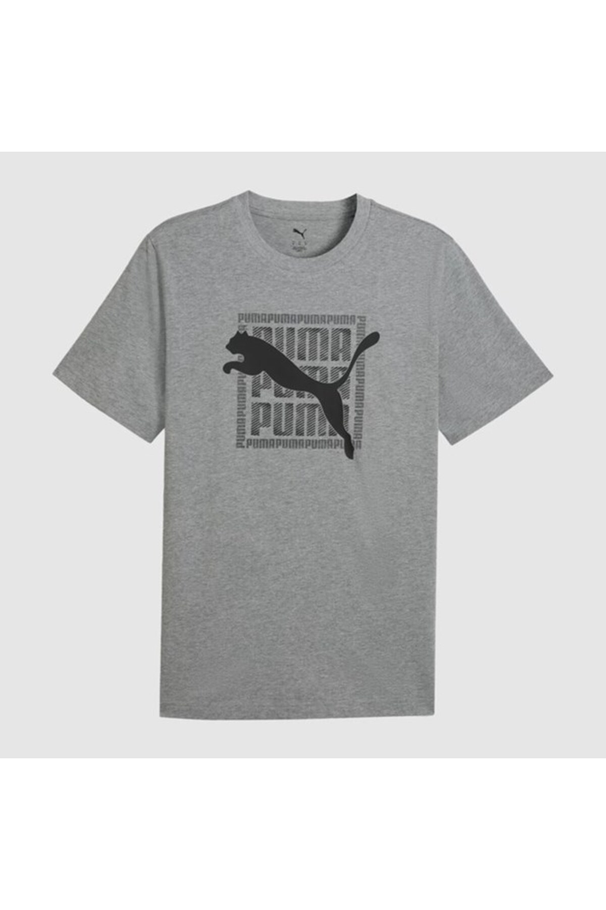 Puma Graphic men's gray casual style t-shirt 69177503