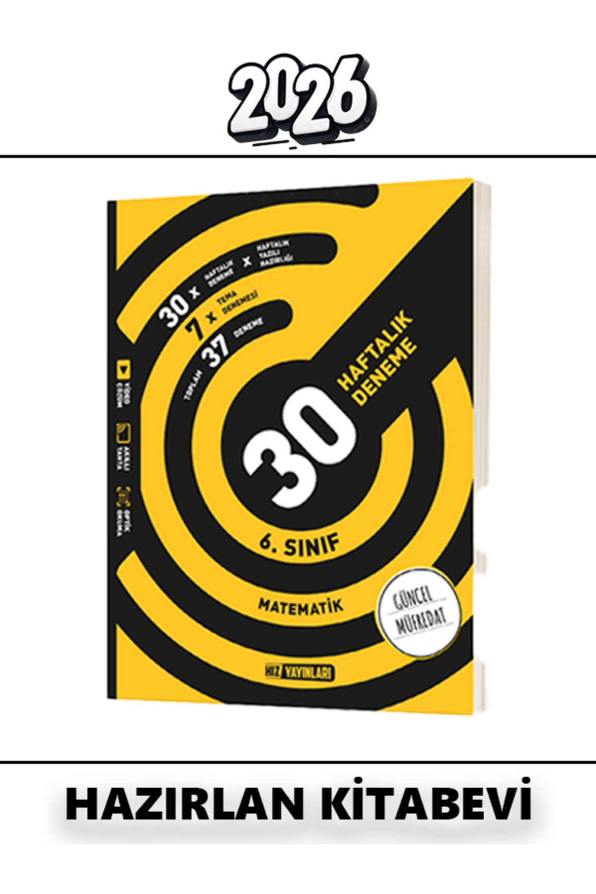 SİNAN KUZUCU YAYINLARI Hız Yayınları 6. Sınıf Matematik 30