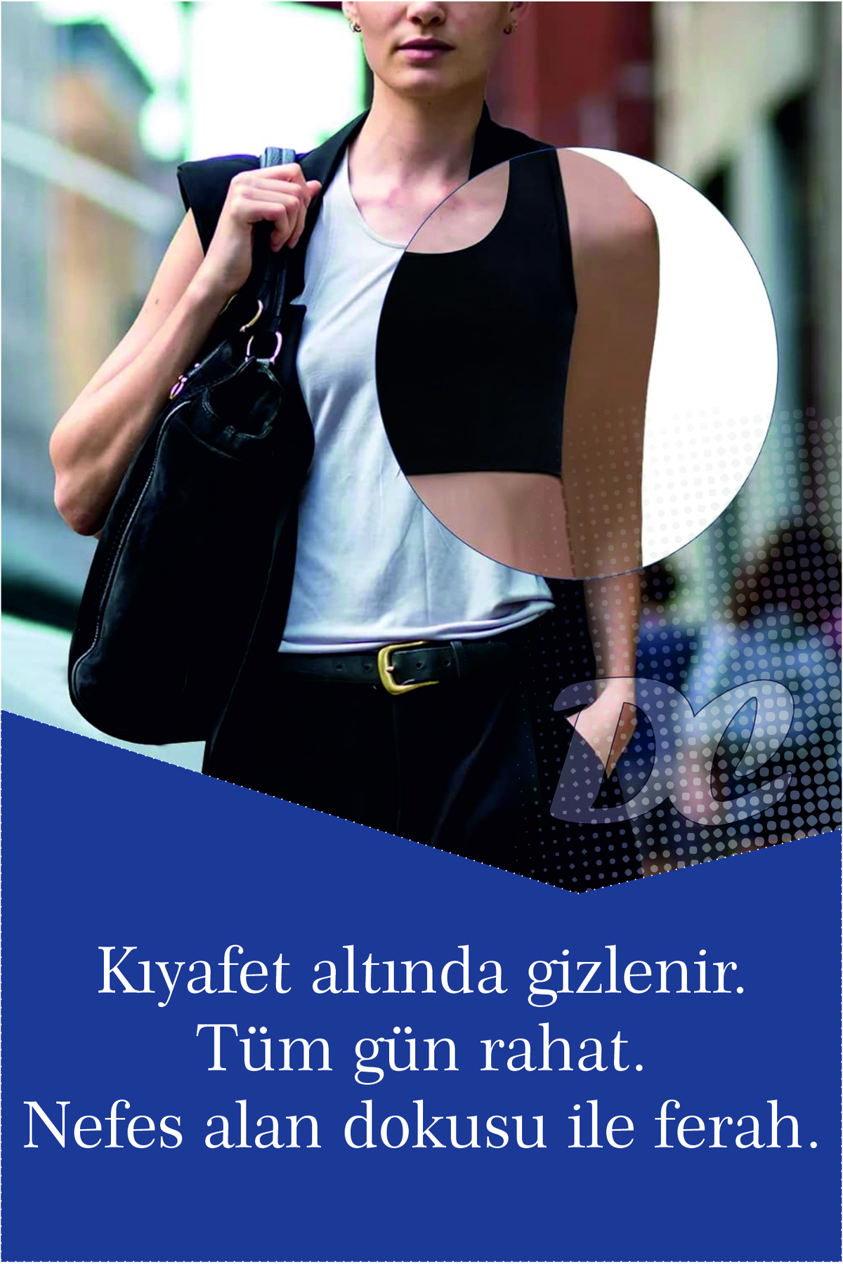 DC Göğüs sıkıştırma tomboy göğüs gizleme korsesi chest binding corset görsel 4