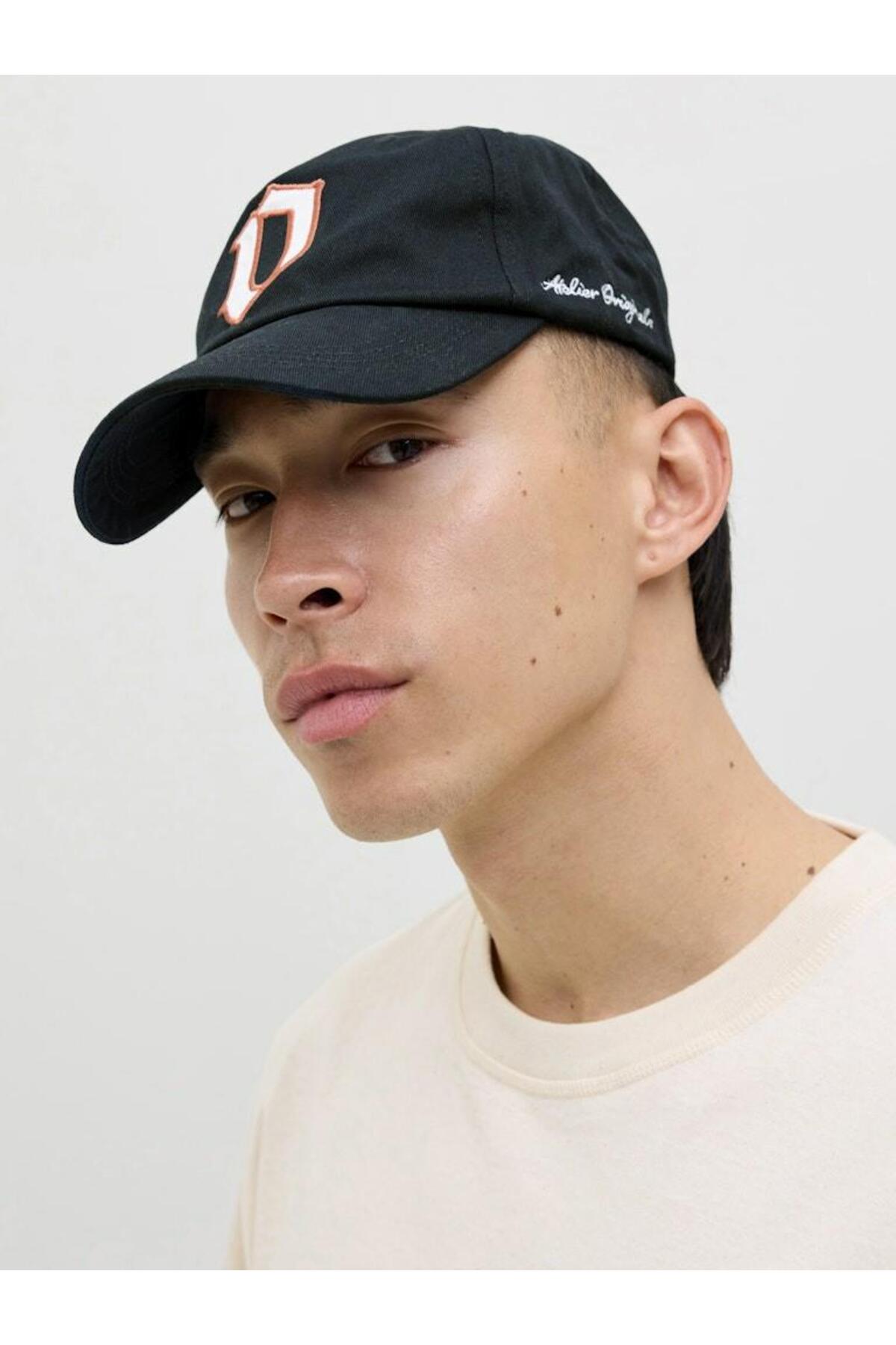 کلاه کپ مردانه مدل Pisa Jacloose سرمه‌ای Ln Hat & Beanie کد 12276563-Skycaptai جک اند جونز کلاه Jack & Jones