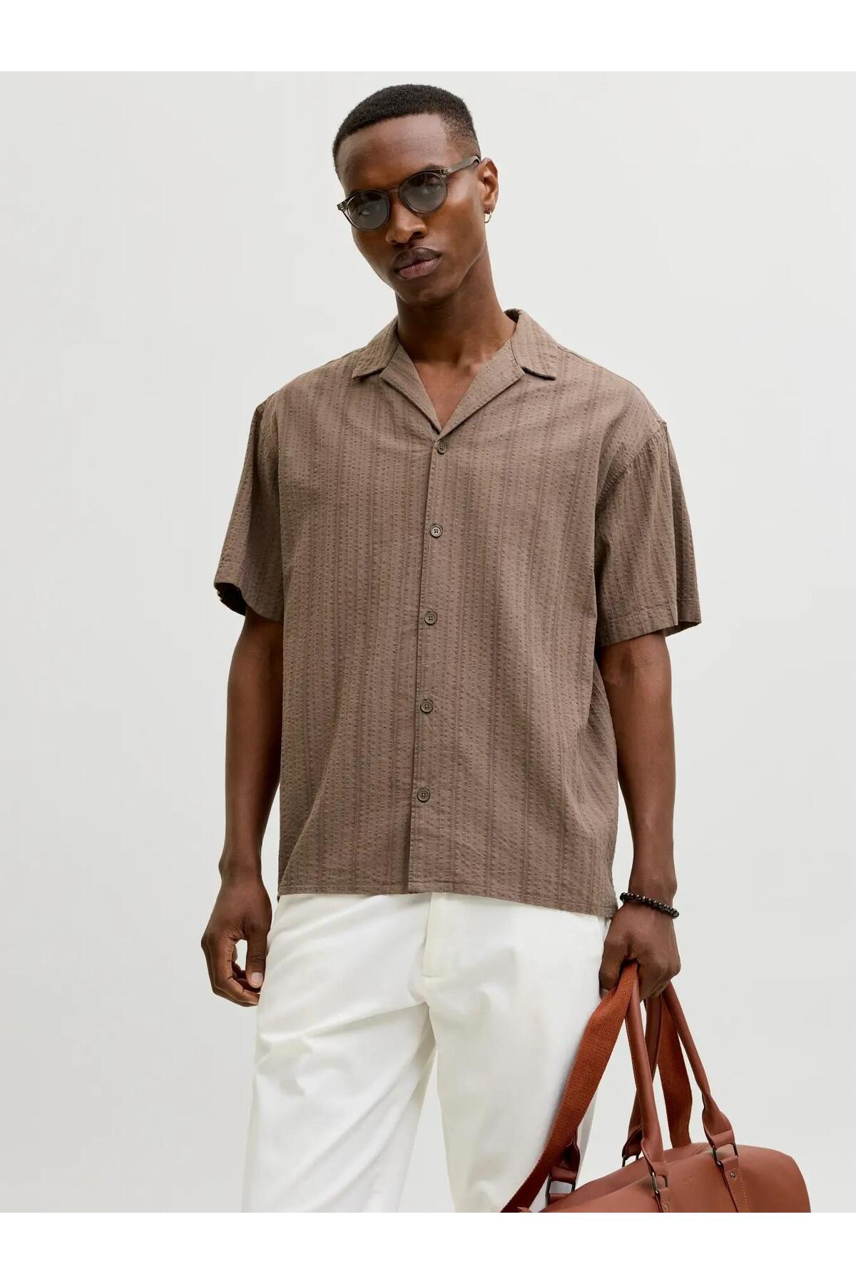 پیراهن مردانه جک جونز مدل Etyson Resort Relax Fit کد 12289457 جک اند جونز پیراهن Jack & Jones