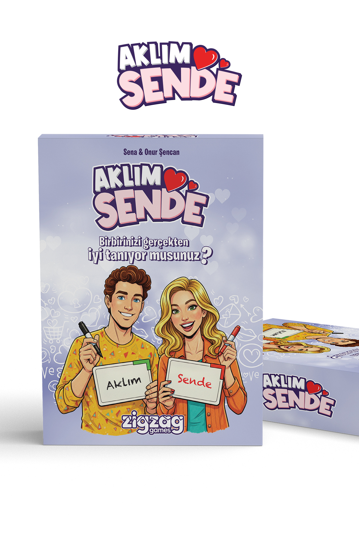 Zigzag Games Aklım Sende – Çiftler İçin Eğlenceli İlişki Oyunu | 2