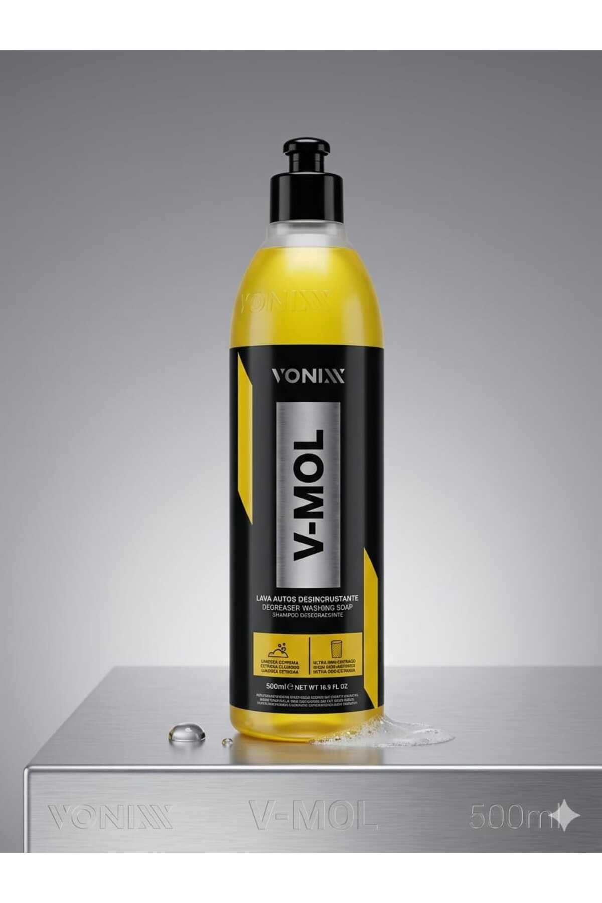 VONIXX V-MOL – Zor Kirler İçin Güçlü Araç Yıkama Şampuanı / 500ml