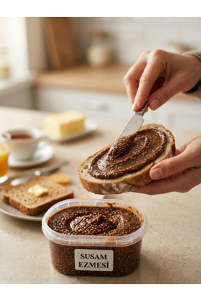 Güçlü Baharat Susam Ezmesi Çikolatalı 500 gr
