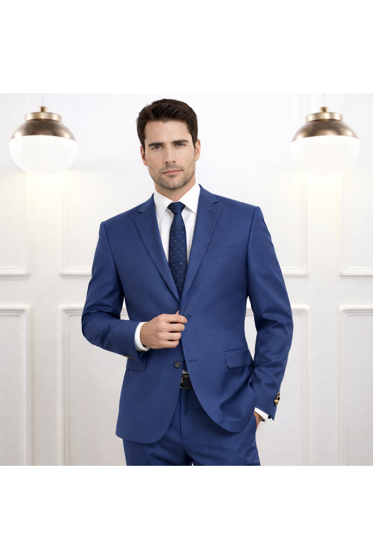 FABIO CASSEL 4 Drop Erkek Takım Elbise –Premium Kumaş