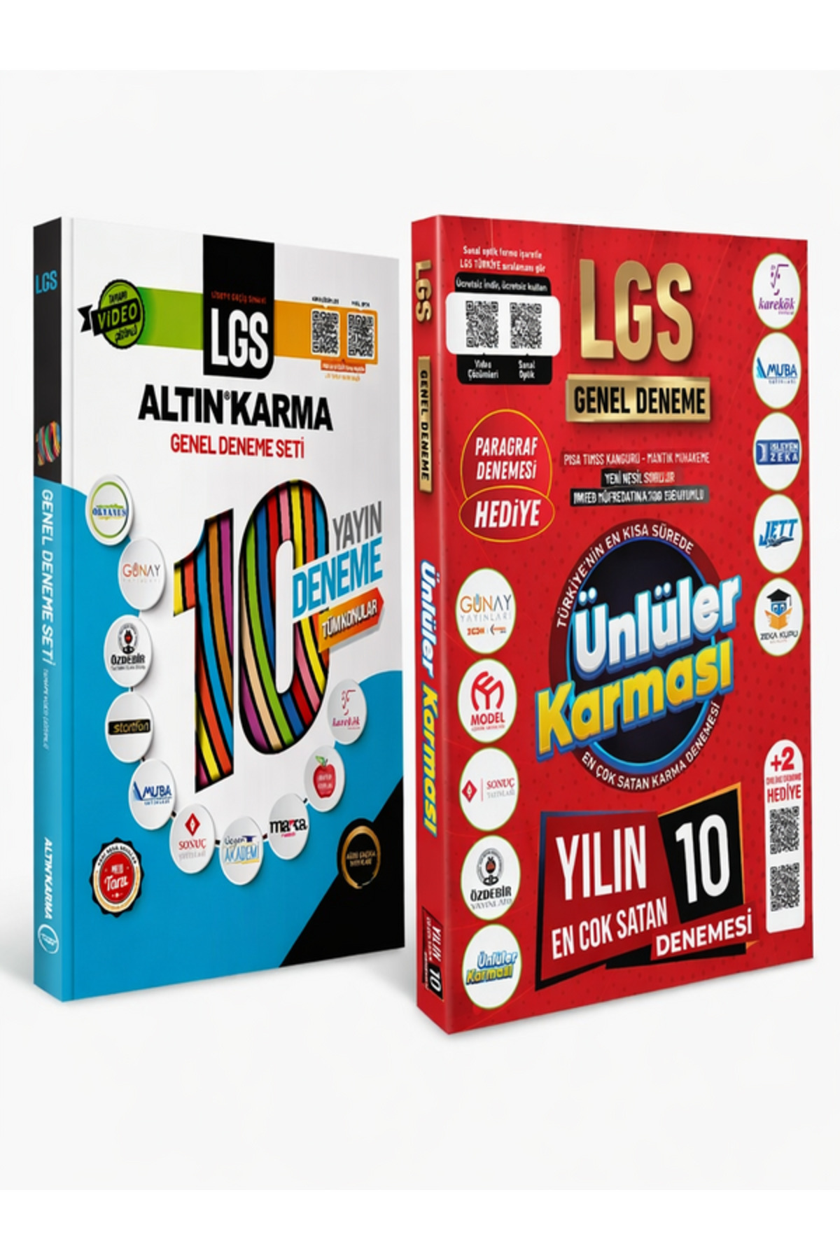 Ünlüler Karması 2026 ALTIN KARMA + UNLULER KARMASI LGS GENEL 10 LU