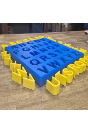 3DLABS Alfabe Eğitici Oyuncak 26 Parça