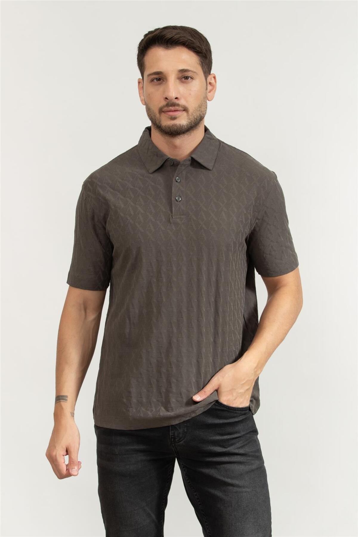 تی شرت مردانه یقه پولو، چند رنگ آرمانی اکسچنج پولوشرت Armani Exchange