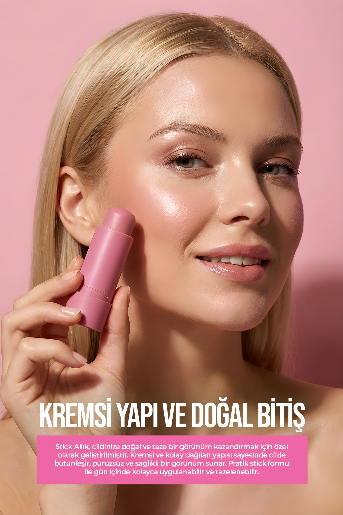 رژگونه استیکی مموری ریف 03 – رژگونه استیکی — صورتی 8680923357614 — تصویر 2 از 5