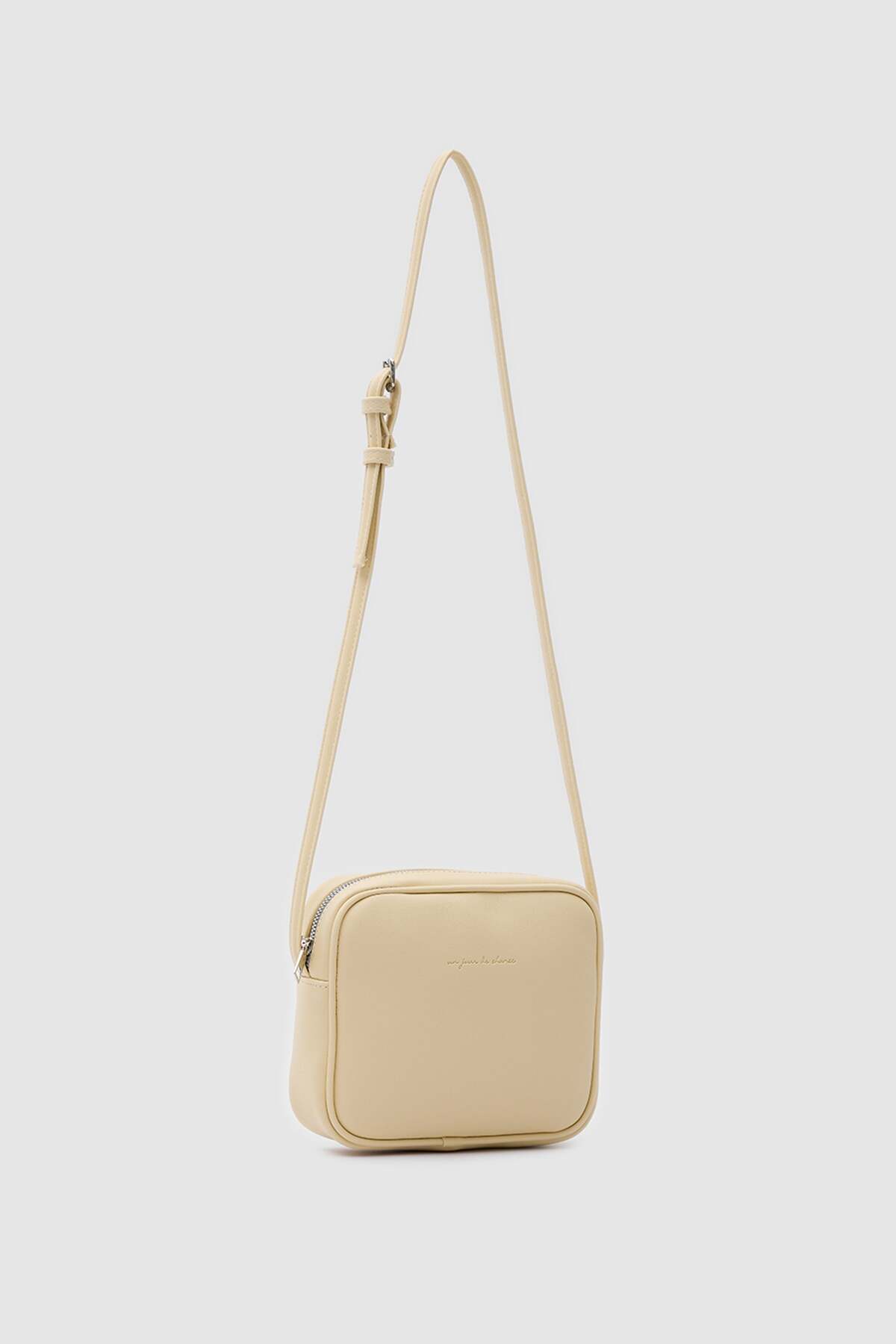 Shule Bags Lina Çapraz Çanta Butter Yellow görsel 7