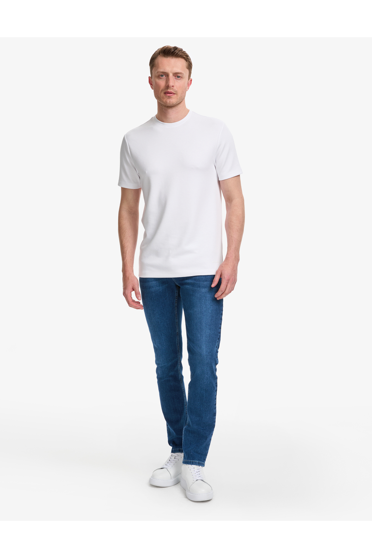 شلوار جین ساکس اسلیم فیت 50320993-VR032 پیر کاردین شلوار جین Pierre Cardin
