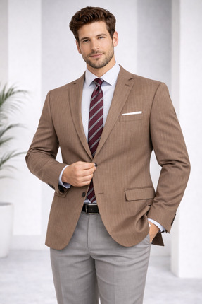 Boldman FABIO CASSEL Erkek Tek Ceket – Modern Kesim, Premium Kumaş, Şık ve Za...