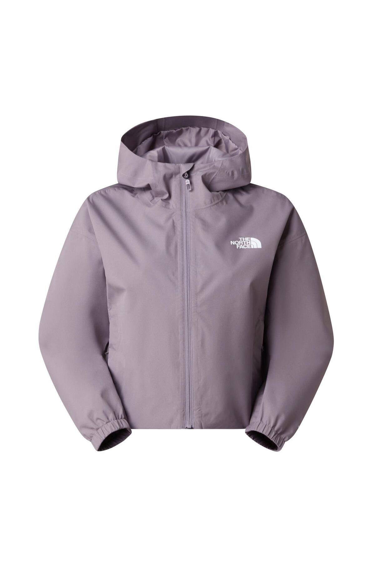 THE NORTH FACE W QUEST CROPPED Kadın Ceket NF0A8G13G7O1 Gri-M