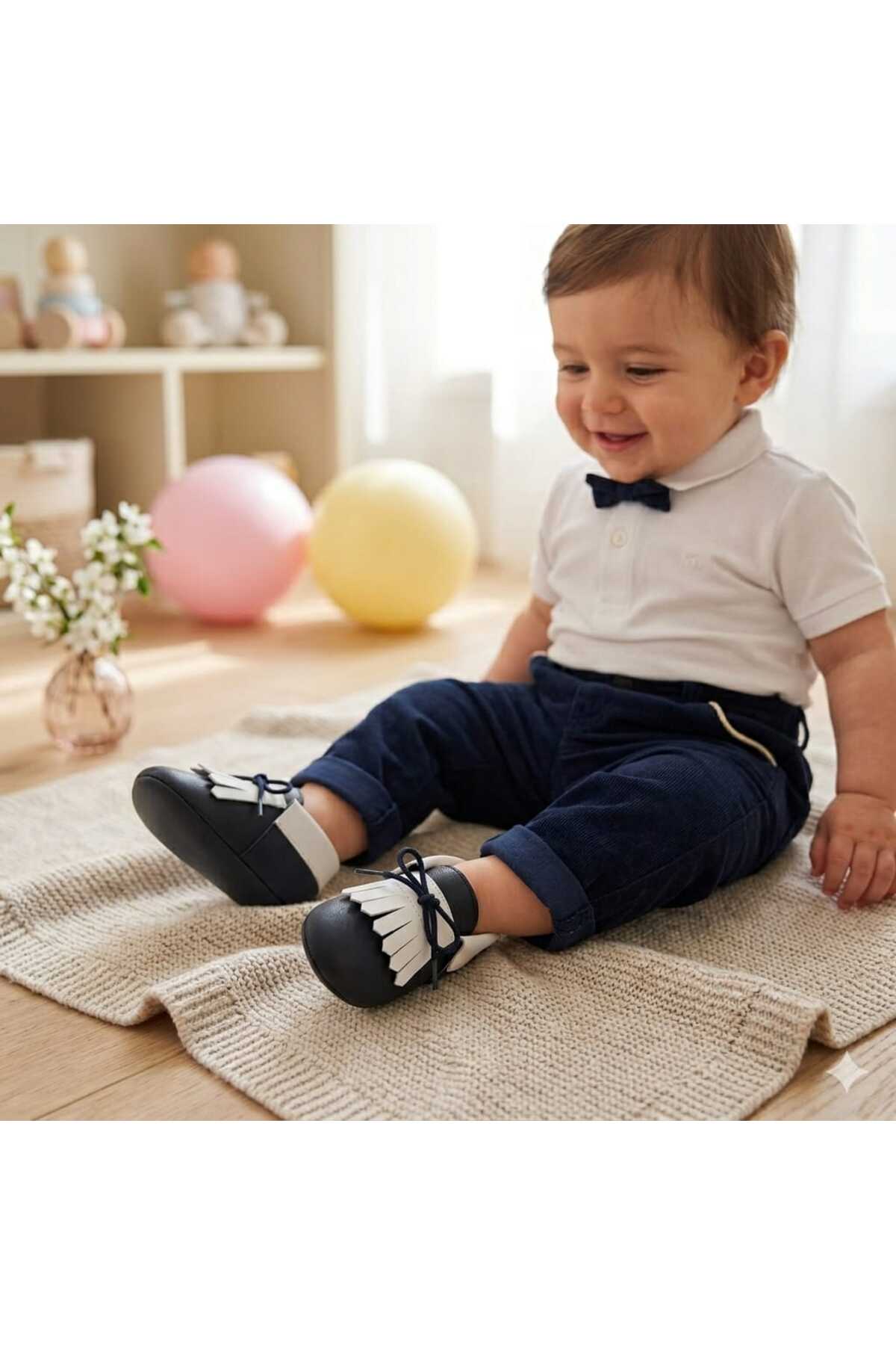 ilkadım shoes baby moccasin shoes adjustable with hidden laces from the wrist