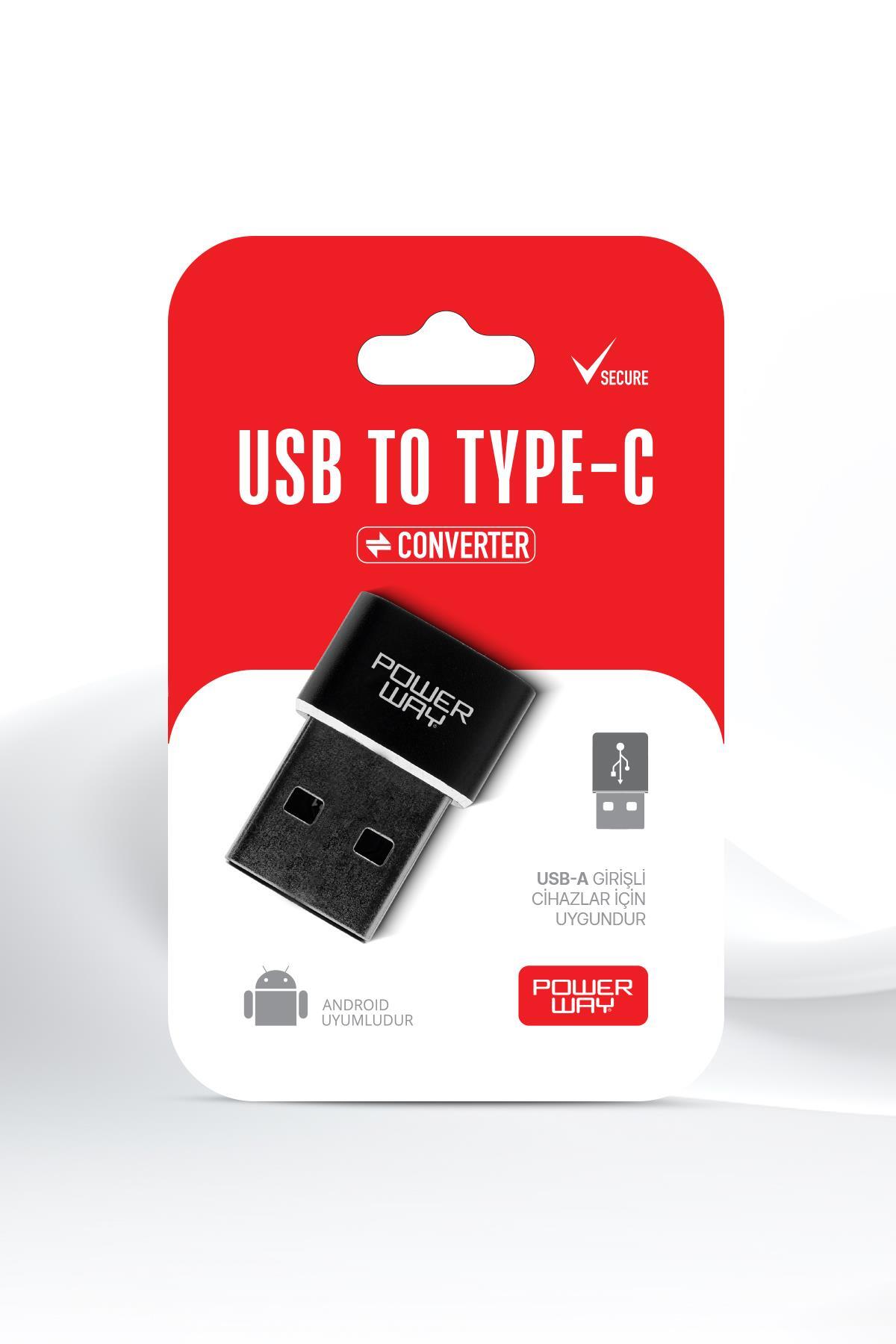 USB to Type-C 3.1 (HIGH SPEED) Data Transfer Otg Converter Converter Adapter