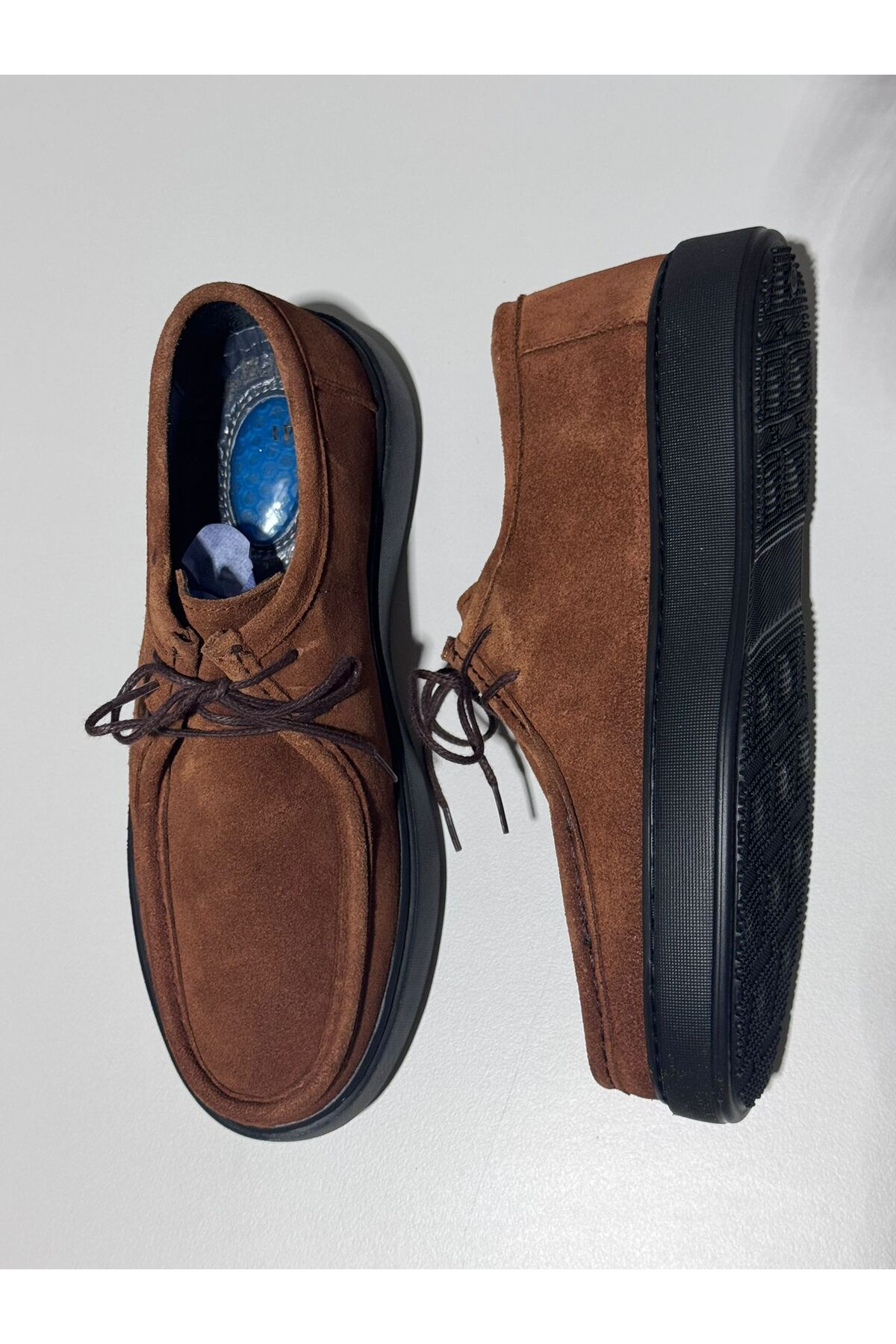 Greyybull Shoes taba süet deri erkek spor ayakkabı görsel 5