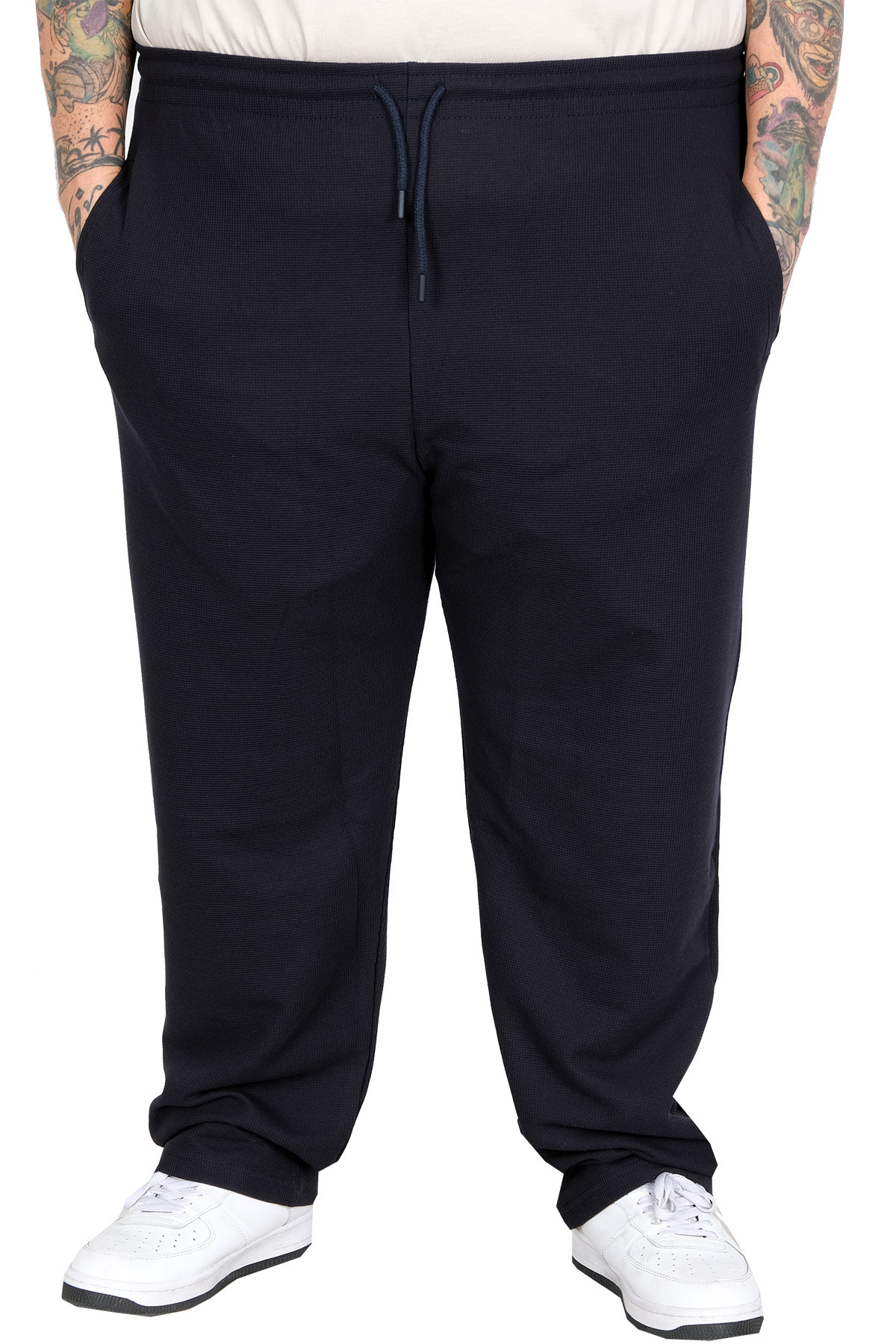 ModeXL Mode XL Büyük Beden Esofman Altı Flato Gıpelı 26585 LACİVERT