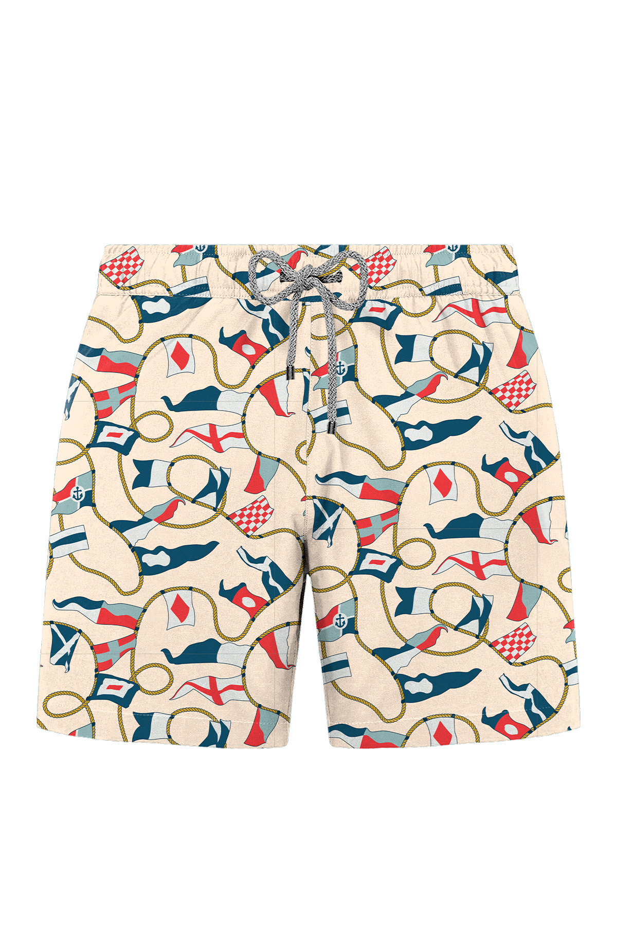 Swimwear - Printed Patterned Sea Shorts