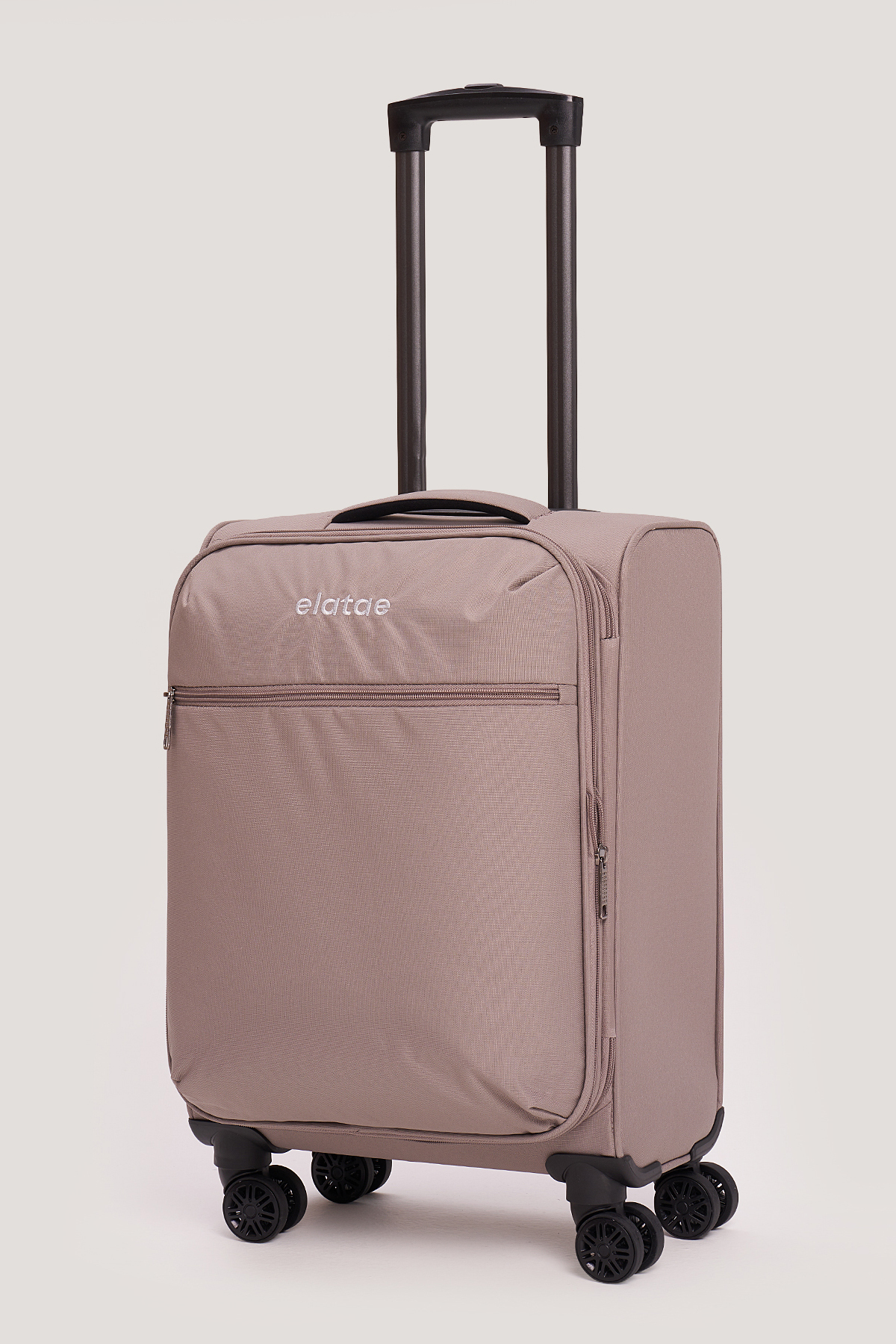 Cabin Size Suitcase Aircraft Cabin Compatible Bellows Waterproof Fabric 8 Wheels ELT034
