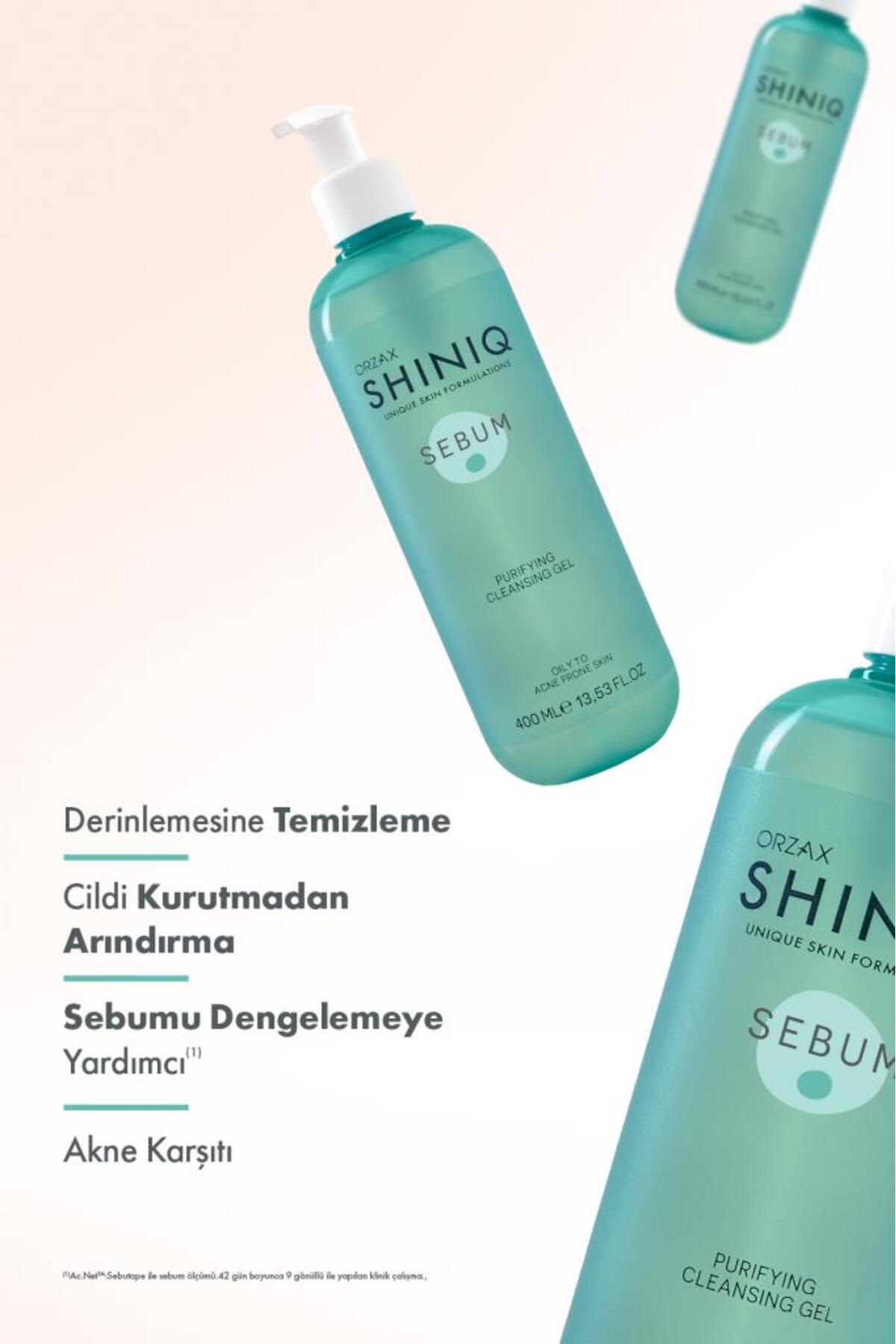 Orzax Sebum Purifying Cleansing Gel 400 Ml — SHNQ9520251 — تصویر 4 از 5