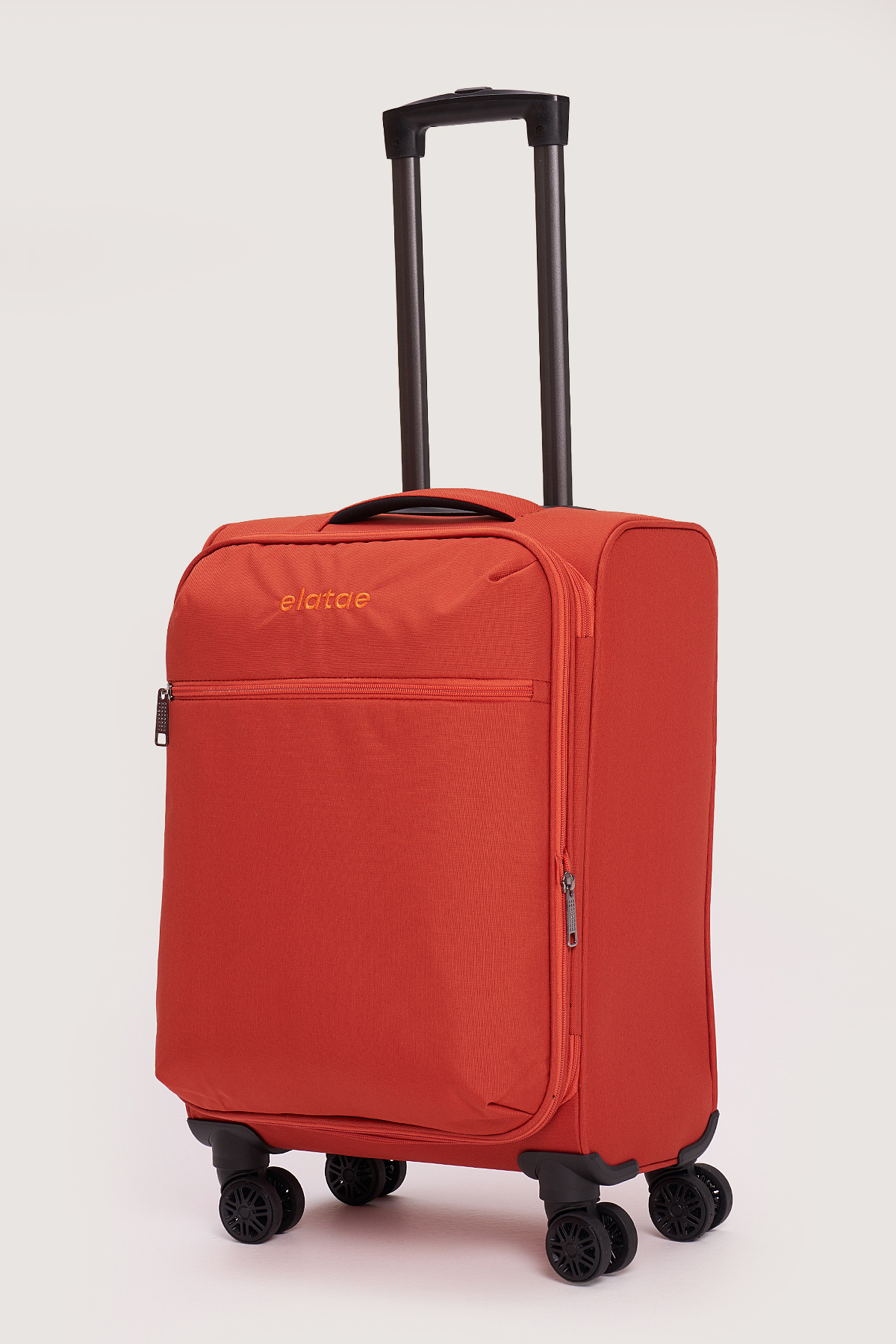 Cabin Size Suitcase Aircraft Cabin Compatible Bellows Waterproof Fabric 8 Wheels ELT034