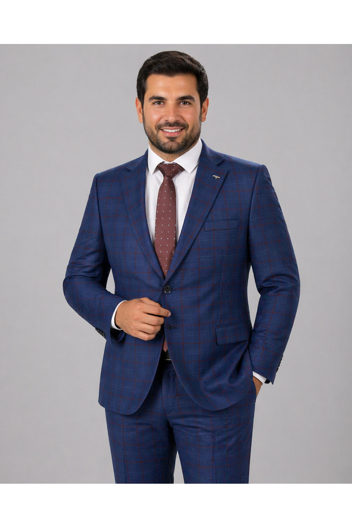 FABIO CASSEL 4 Drop Erkek Takım Elbise –Premium Kumaş