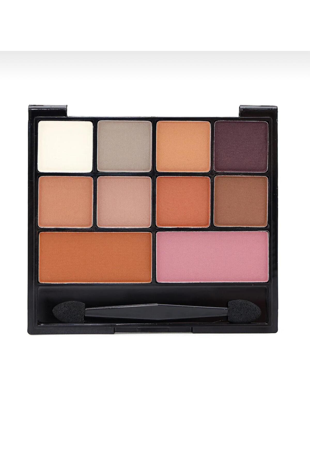 Ronassı Cosmetics 10 Eyeshadow Palette Professional Matte Far Paleti no:3 — 85