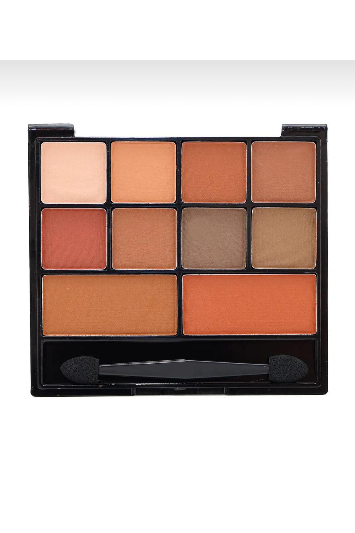Ronassı Cosmetics 10 Eyeshadow Palette Professional Matte Far Paleti no:1 — 52