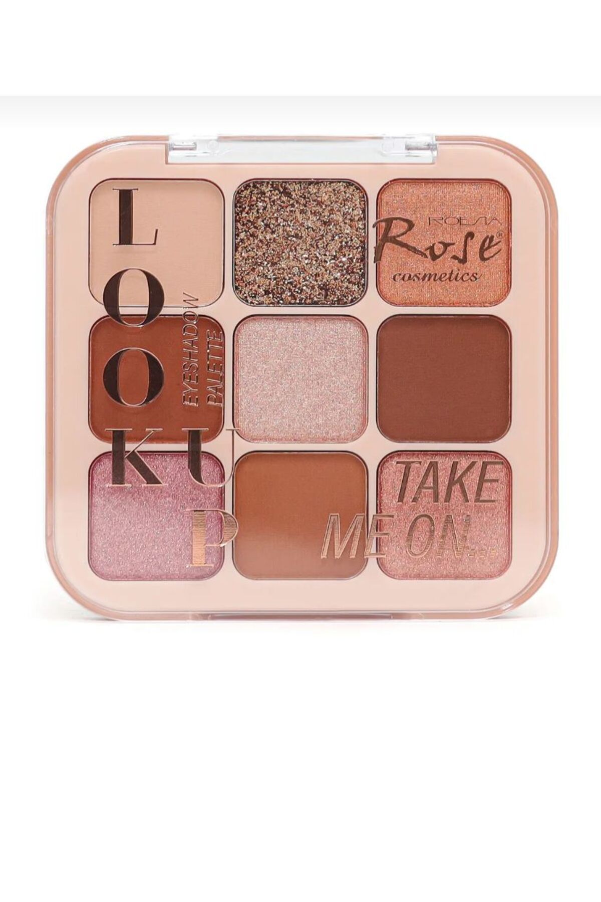 Roena Rosea Cosmetics Look Up Eyeshadow Palette Take Me On 9 Renkli Far Paleti no 2 — 5365 — تصویر 2 از 2