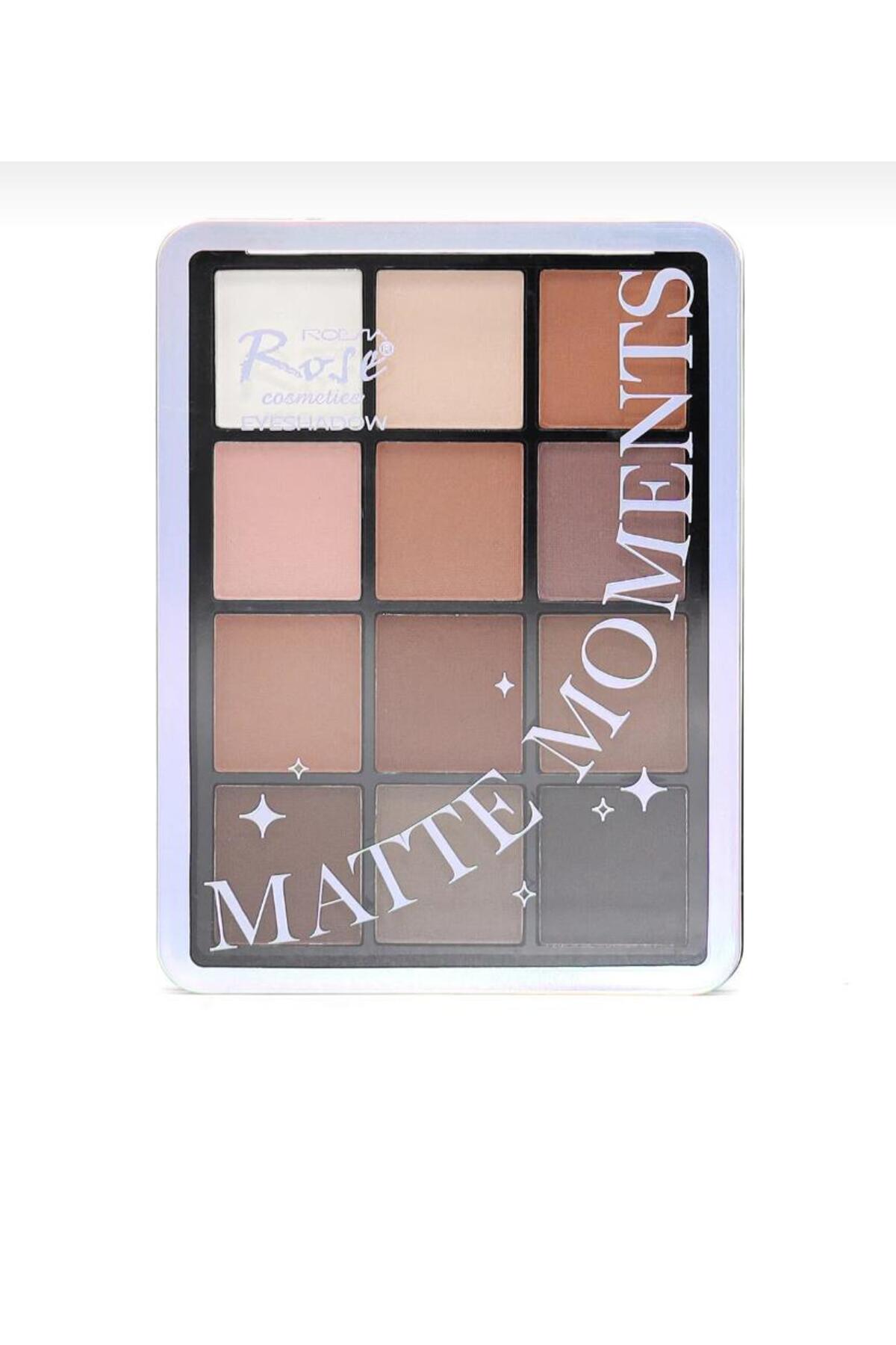 Rosena Rose Cosmetics Eyeshadow Matte Moments Far Paleti no:3 — 23 — تصویر 2 از 2