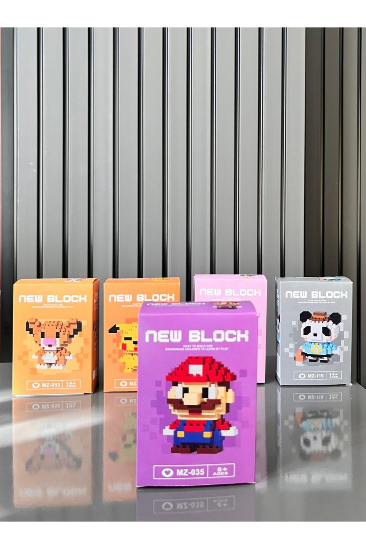 Margo Toys New Block Bricks 3D Puzzle Yapı Blokları Seti -Super
