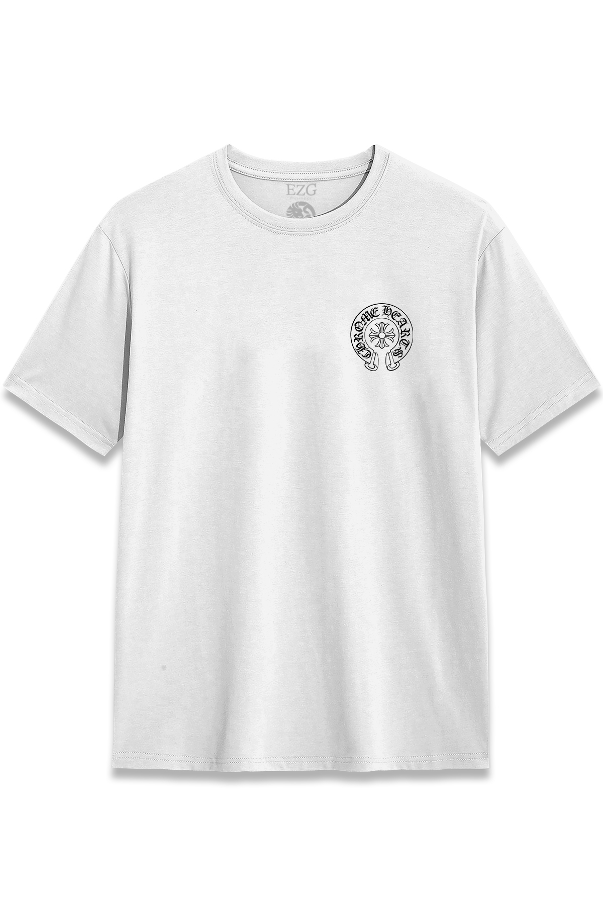 EZG Business Chrome Hearts Model Yeni Sırt Baskılı Tişört %100