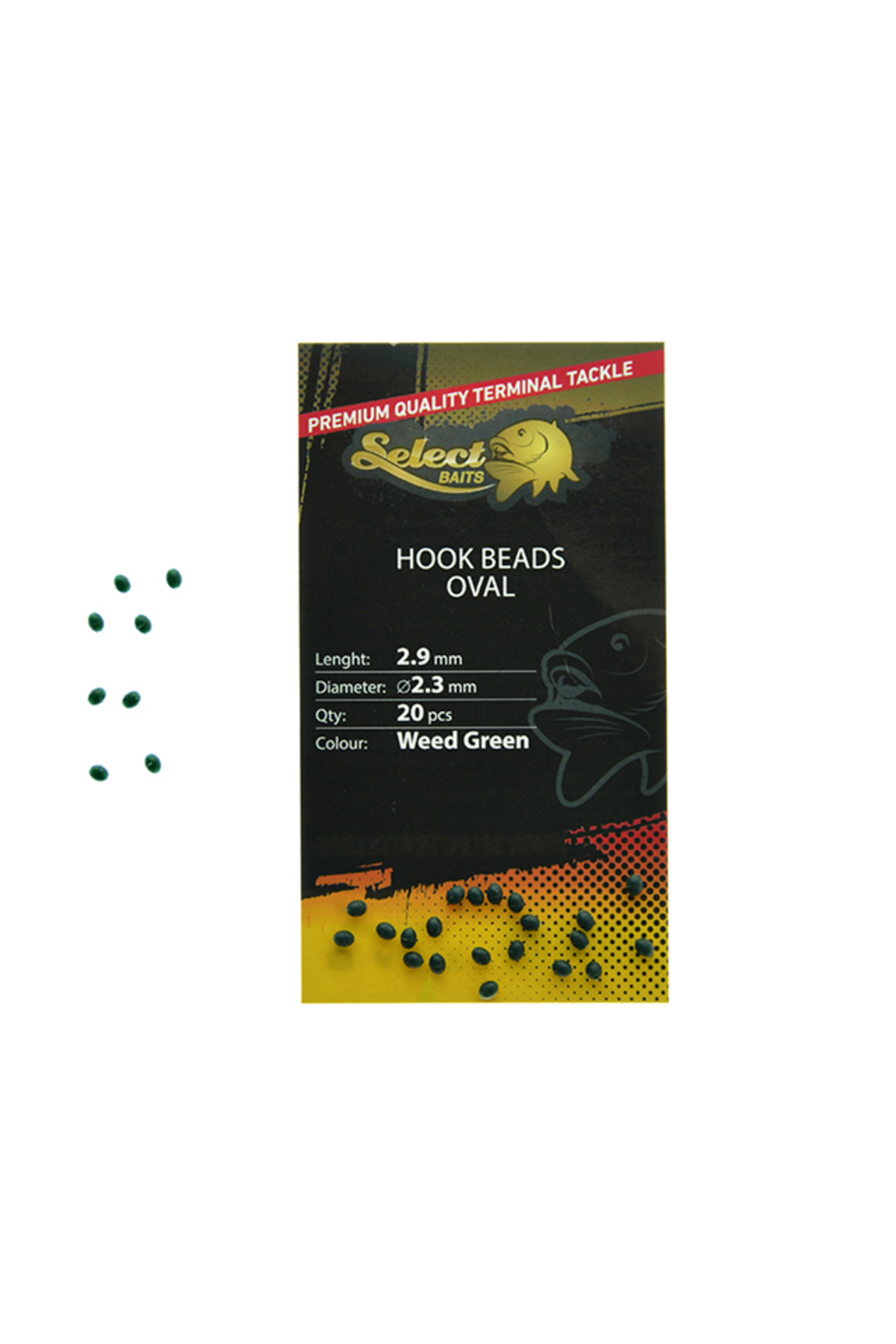 Ace pentru fir - Opritoare Select Baits Oval Hook Beads 2.3mm