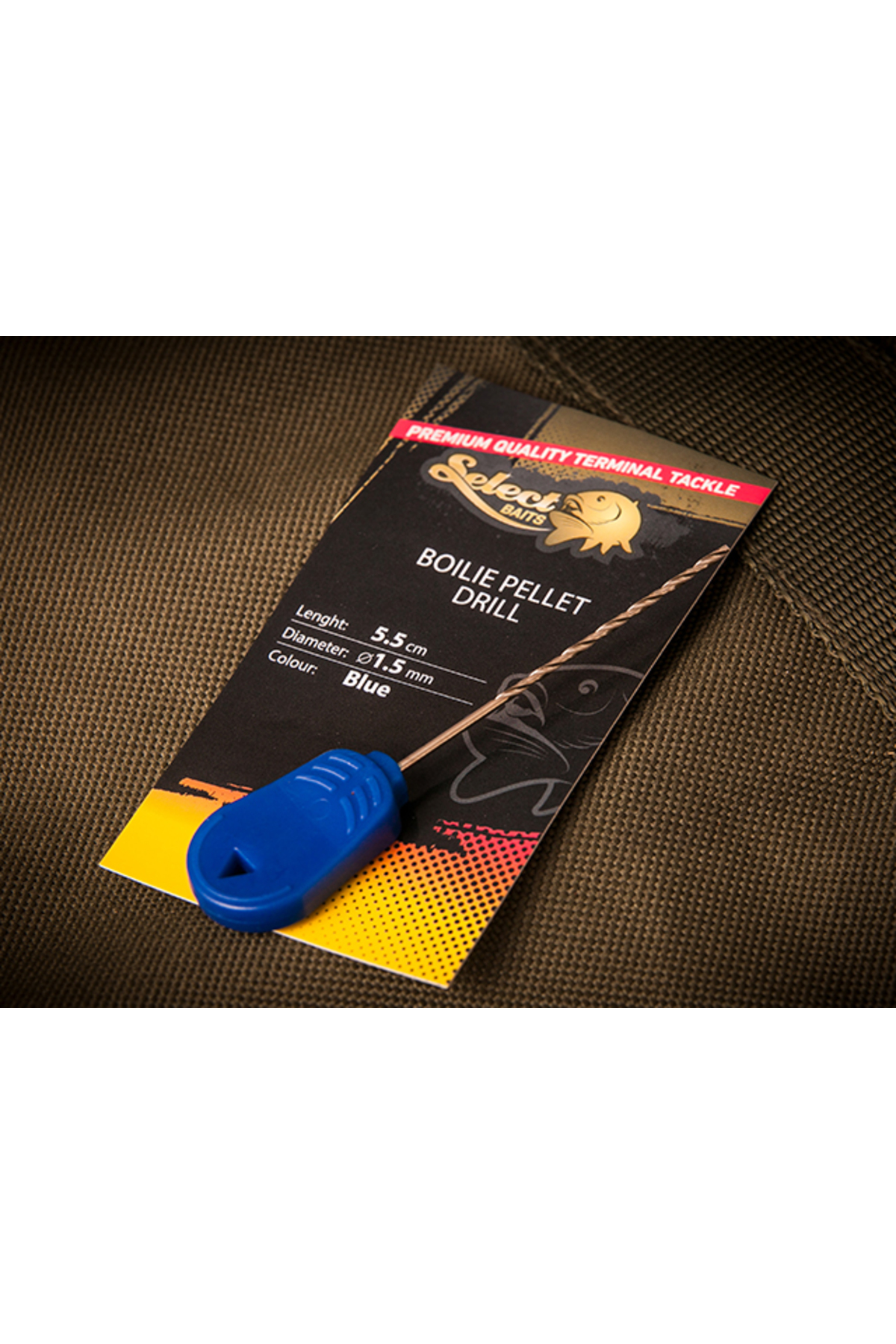 Burghiu Select Baits Boilie and Pellet  Drill 1.5mm Blue 1.5mm [1]