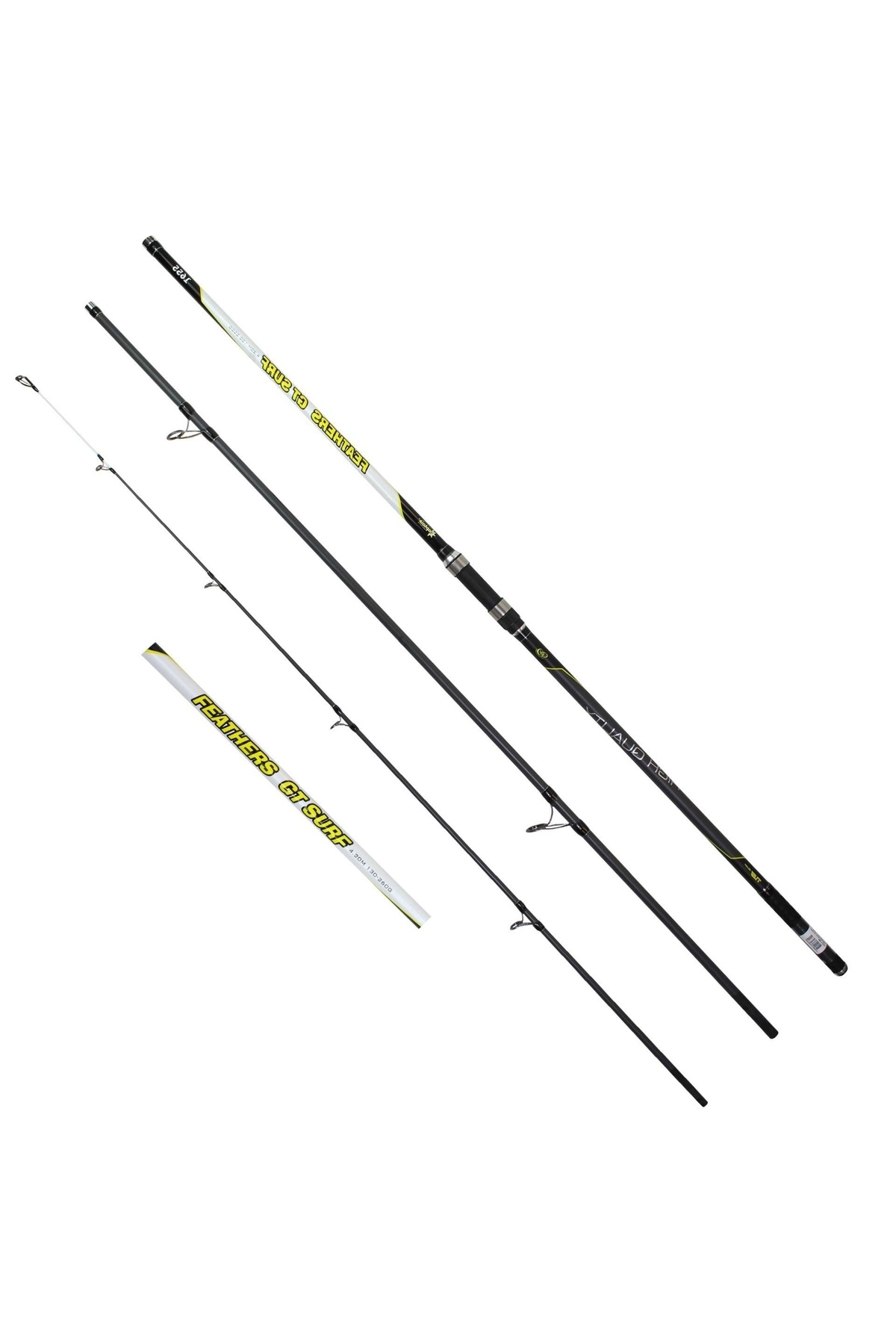 CAPTAIN 1655 Feathers GT 420cm 3 Parça Surf Kamış 130-260gr Atar
