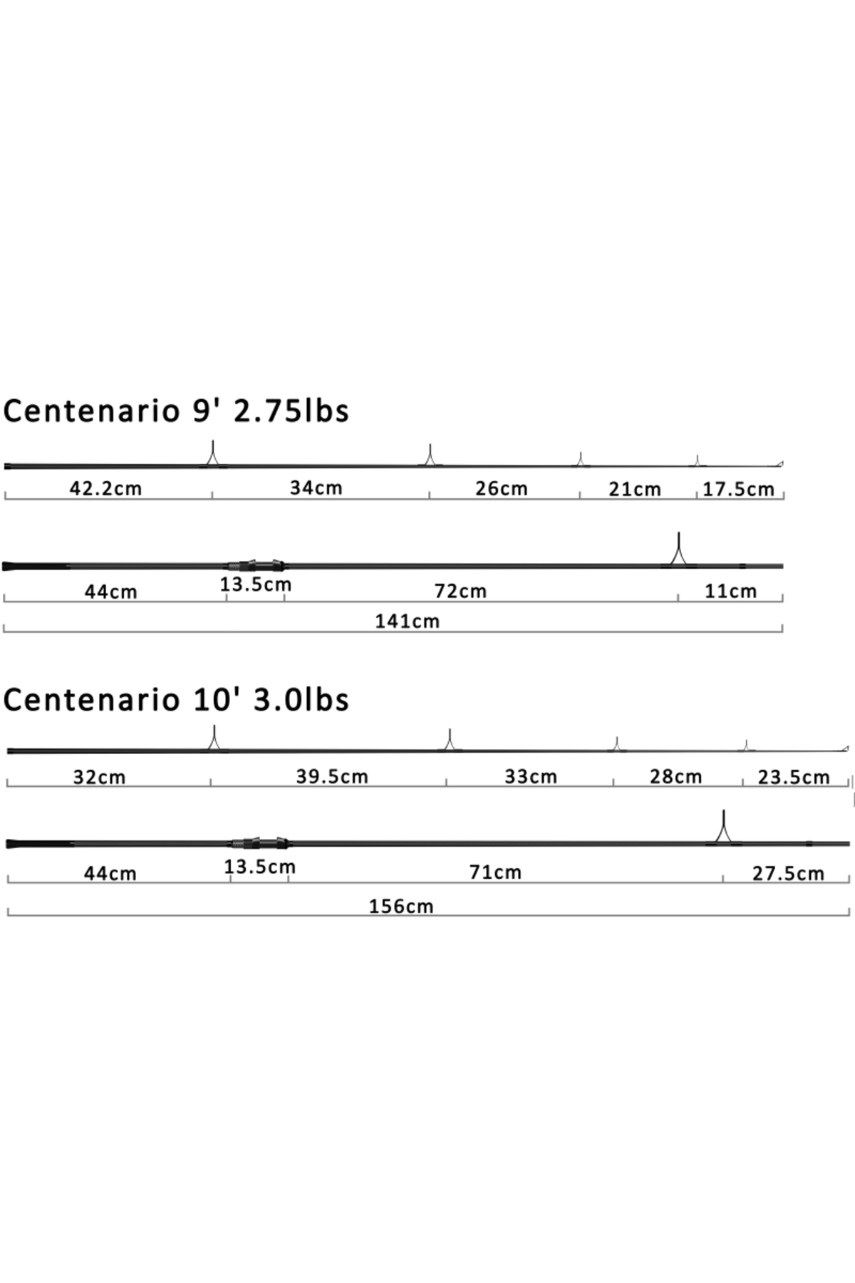 Lanseta Select Baits Centenario 9' 2.75lbs Centenario 9' 2.75lbs 40mm [3]