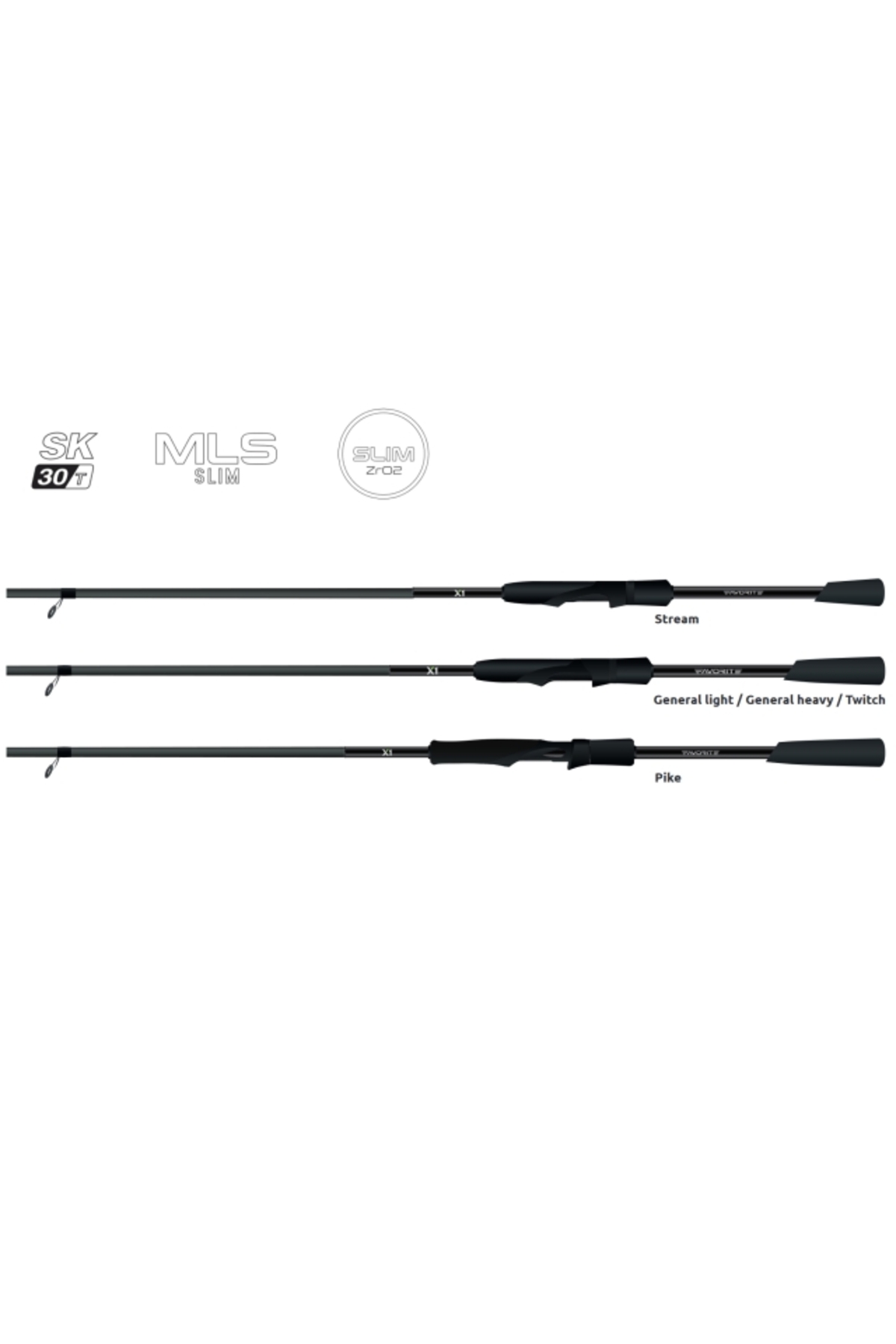 Lanseta Favorite X1 Light X1.1-832ML 2.51m 4-14g Fast X1 Light 2.51m 4-14g [1]