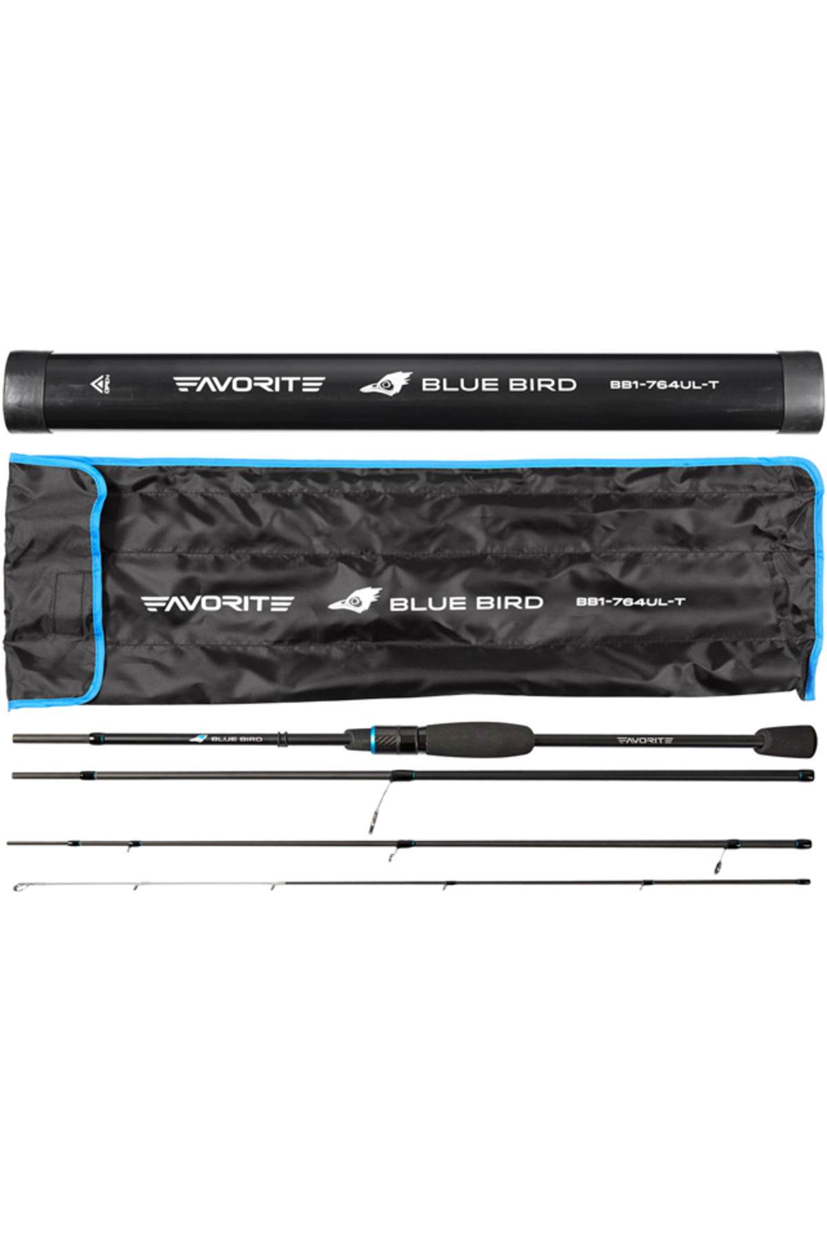 Lanseta Favorite Blue Bird Compact BB1-804L-T 2.40m 3-12g Fast BB1-804L-T 2.40m 3-12g Fast [1]
