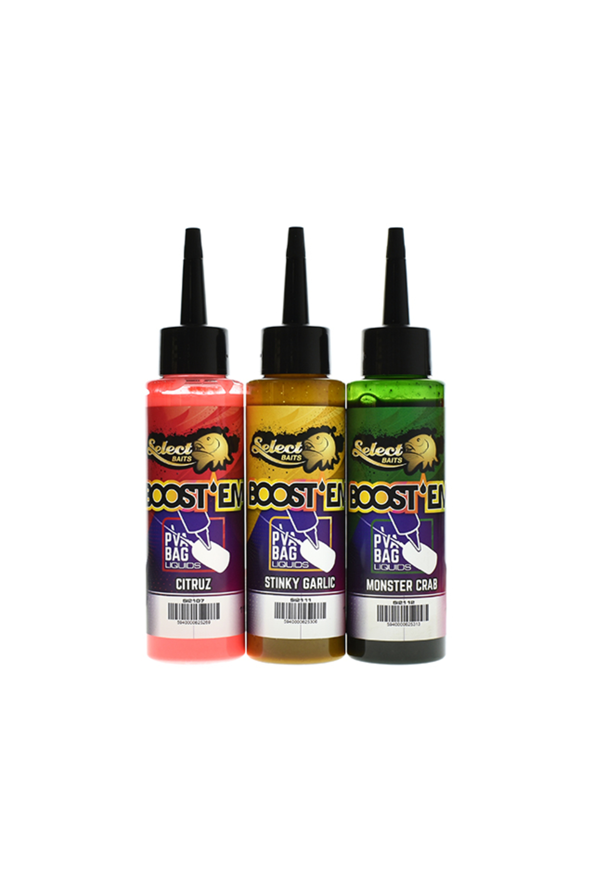 Select Baits PVA Boost'Em! Liquid Stinky Garlic 115ml [2]