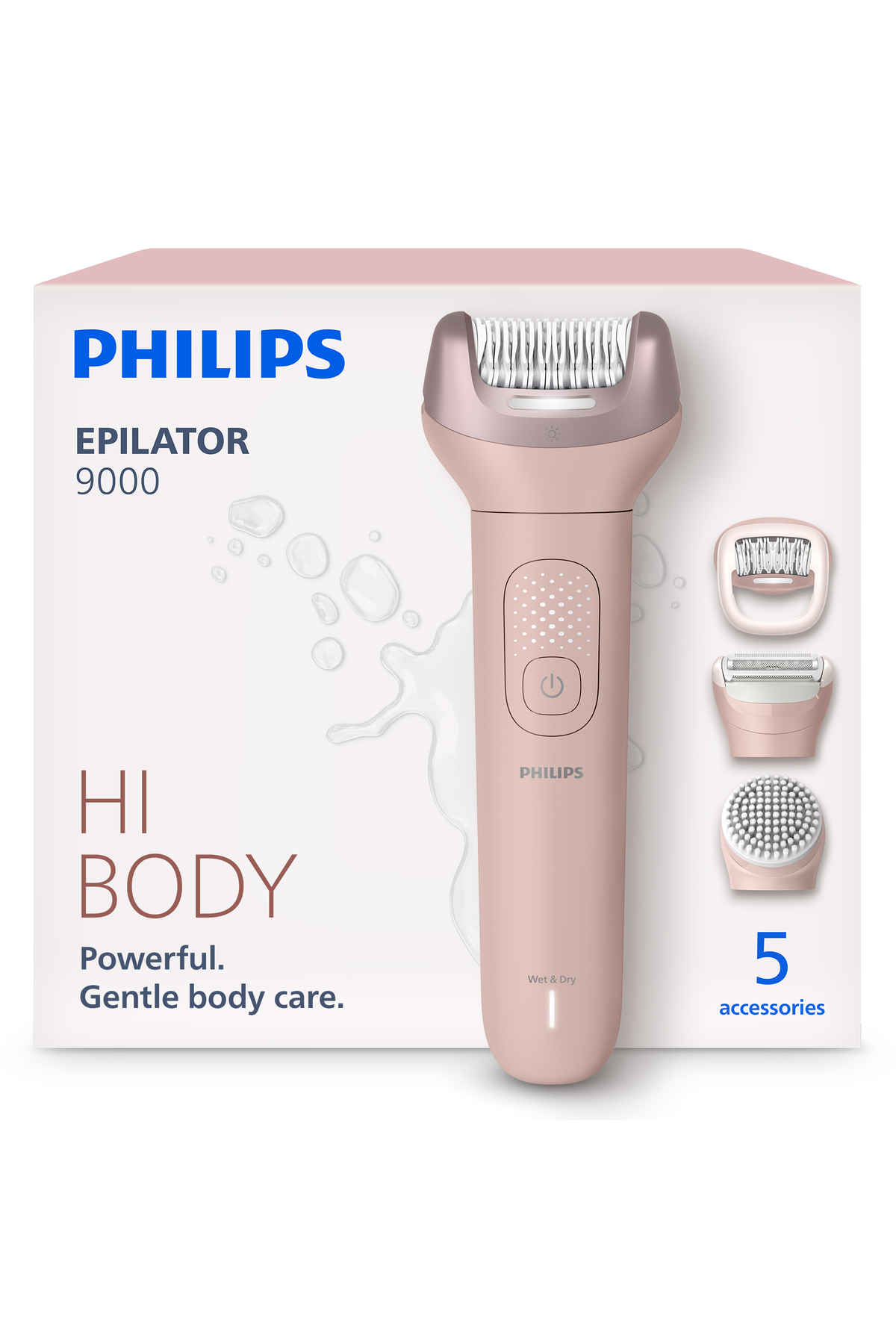 Philips BRE718/05 Series 9000 Kablosuz Epilatör - Islak ve Kuru