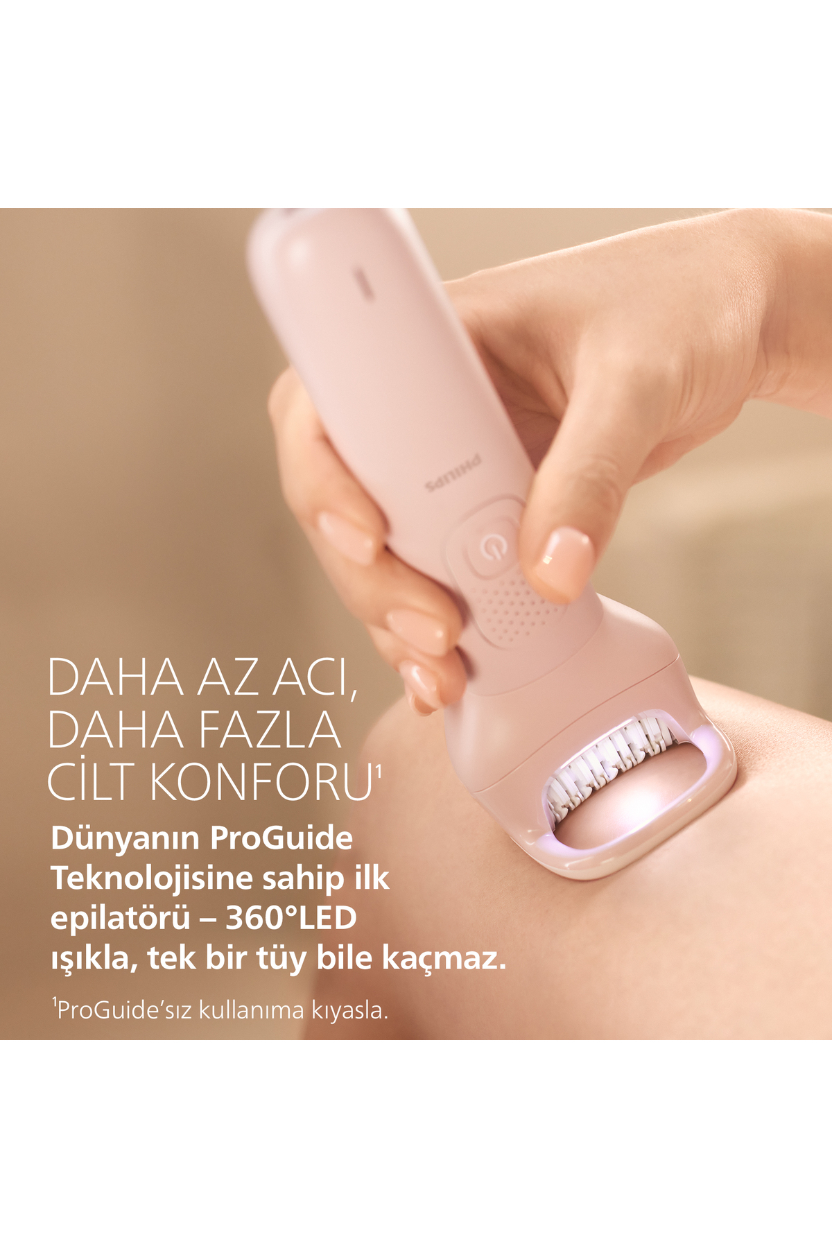 9000 Serisi BRE718/05 Tüm Vücut Epilatör Seti, Islak&Kuru, Kablosuz, Tıraş Başlığı, Peeling Fırçası — تصویر 2 از 8