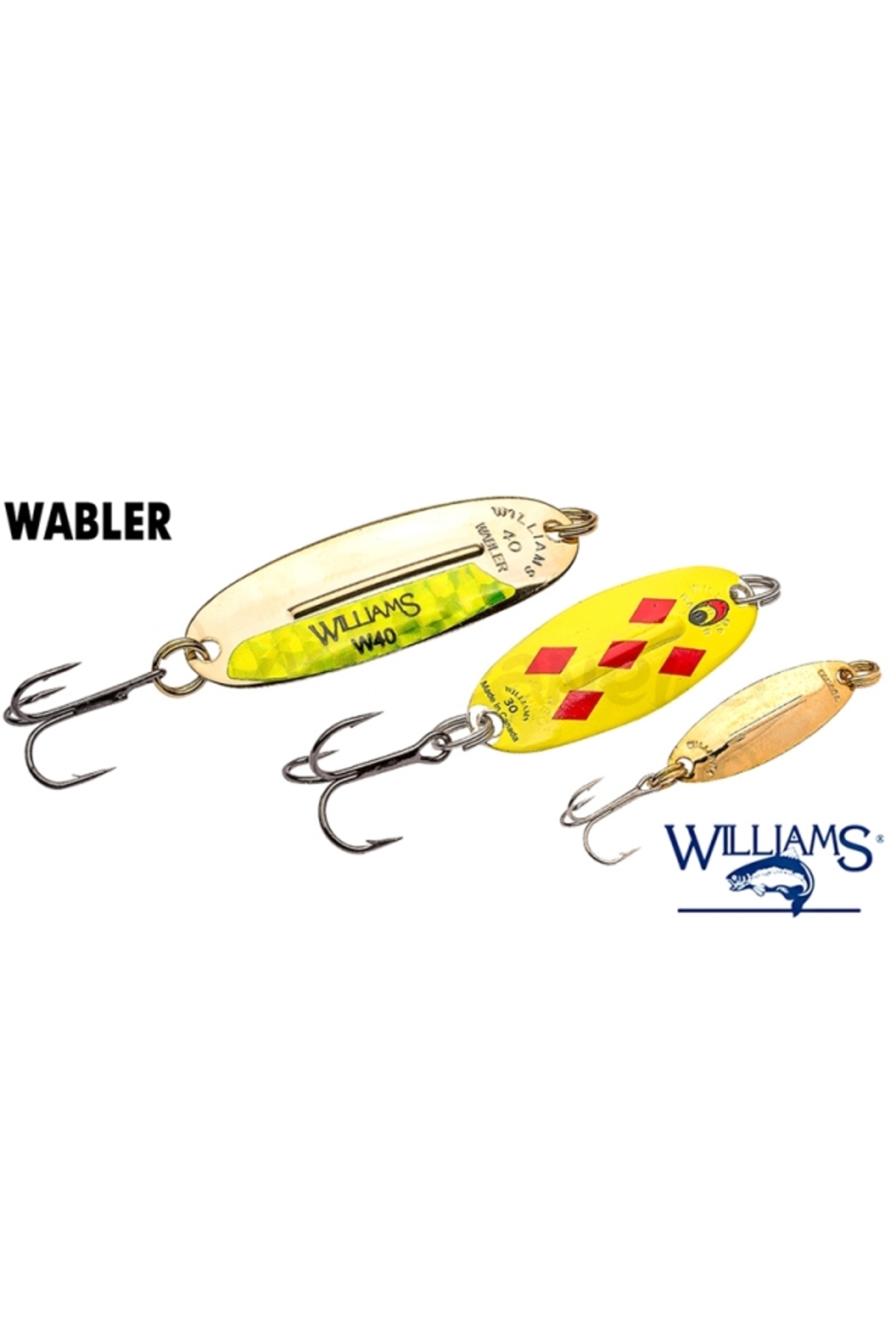 Lingurita oscilanta Williams Wabler 8.3cm 21.3g Yellow Orange 8.3cm 21.3g Yellow Orange [1]