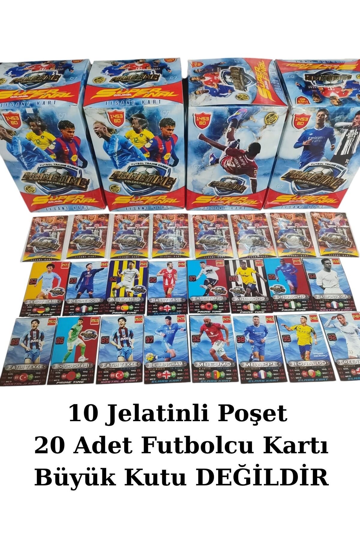 タレントカード RT-115224 Emrah Gültekin Prime Time Efsane Kart 10 Jelatinli Poşet 20